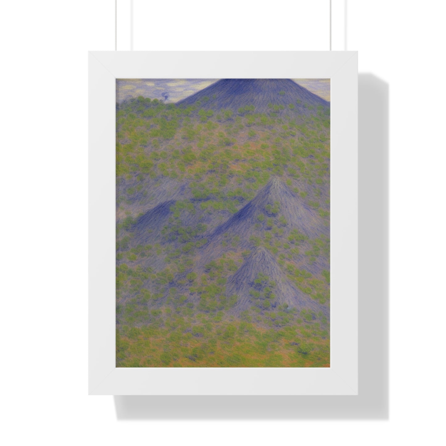 Cinder Cone Landscape Claude Monet Style