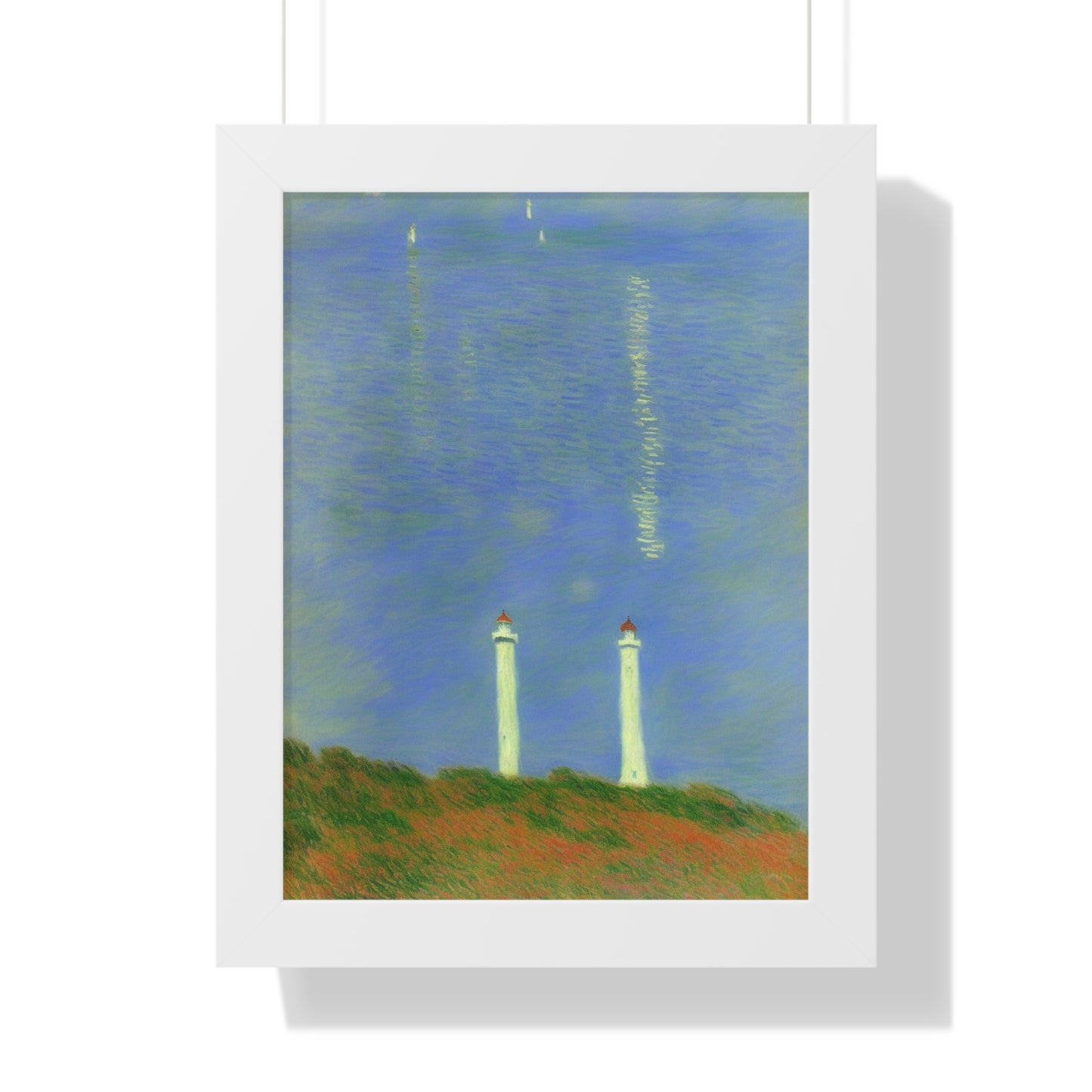 Light House Landscape Claude Monet Style