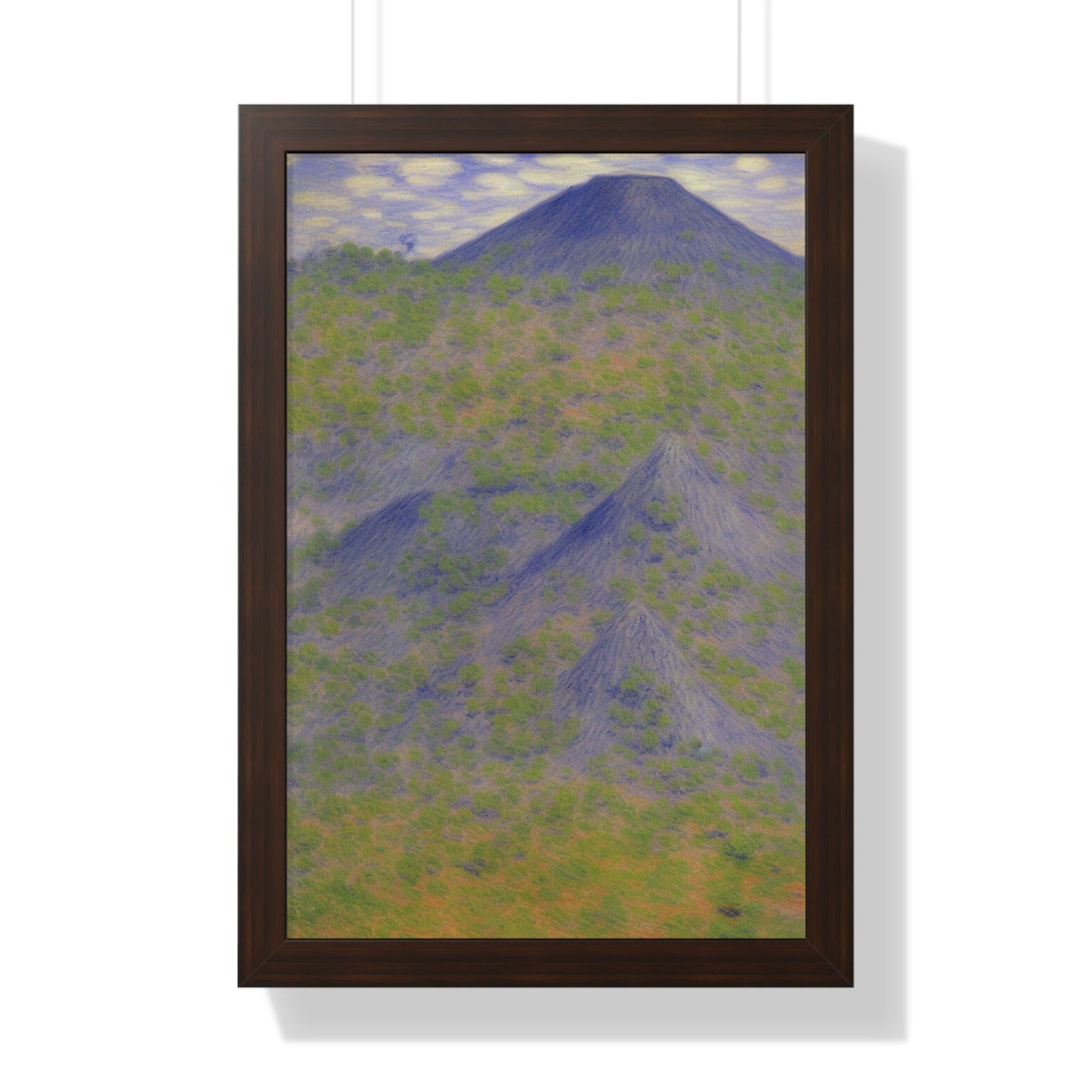 Cinder Cone Landscape Claude Monet Style