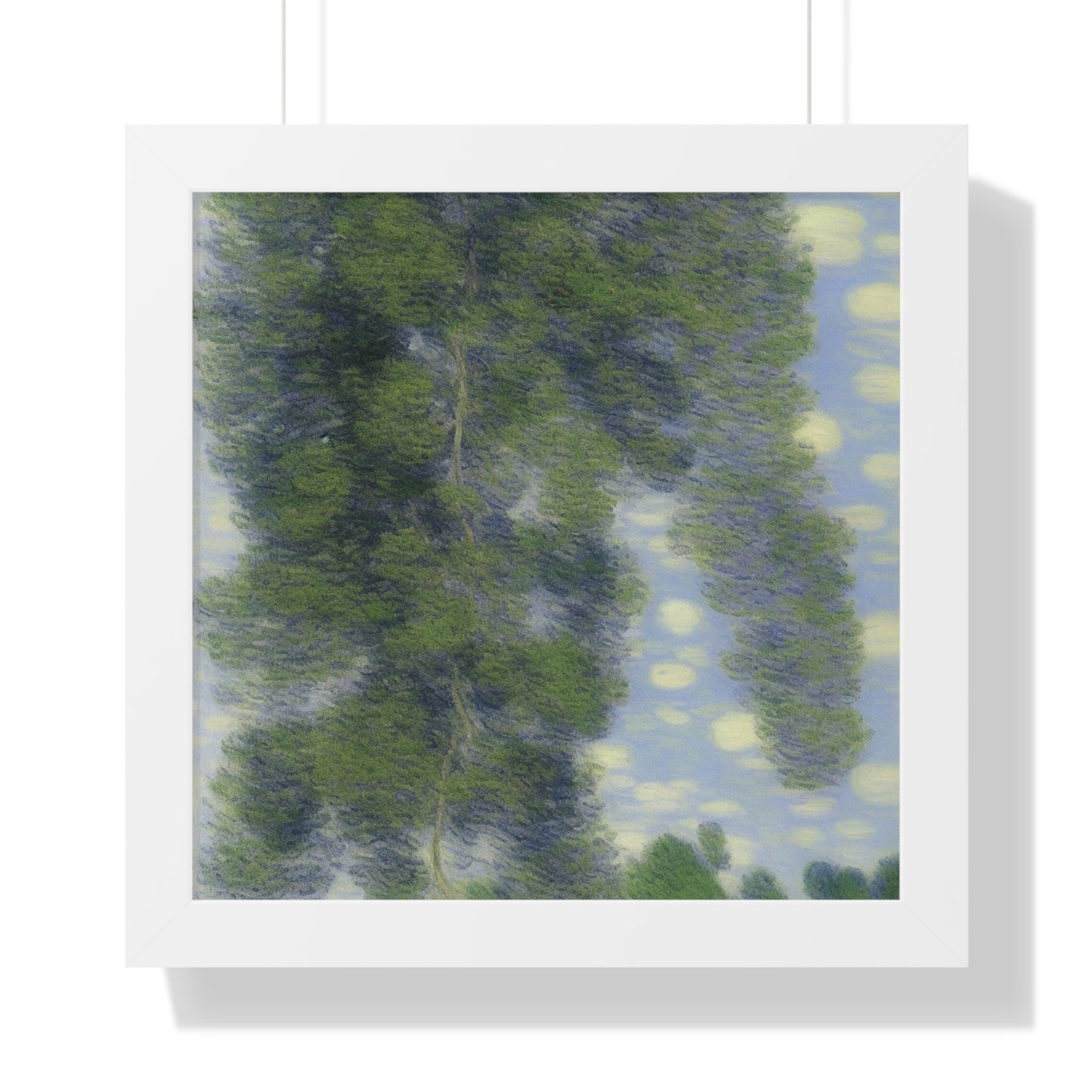 Tree Landscape Claude Monet Style