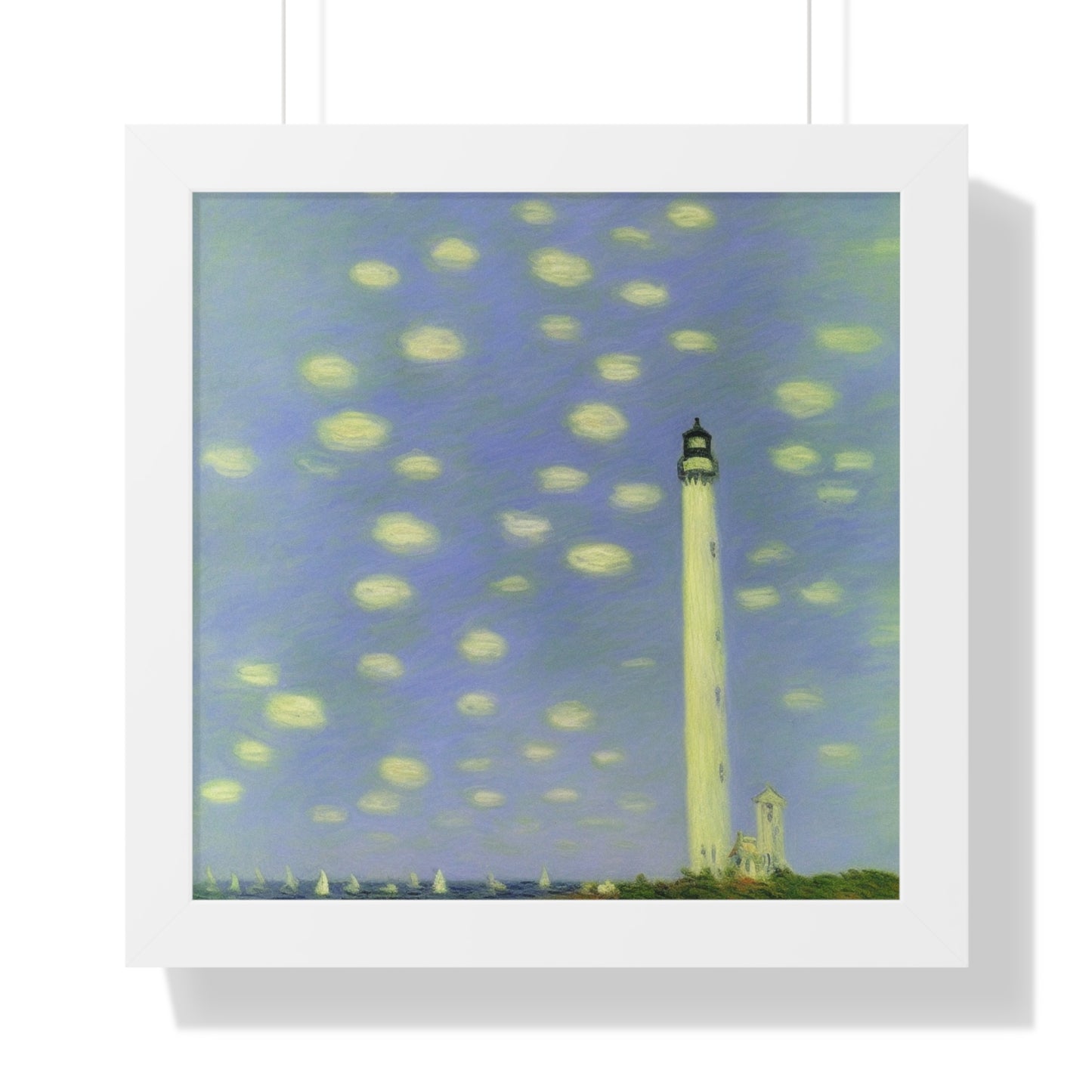 Light House Landscape Claude Monet Style