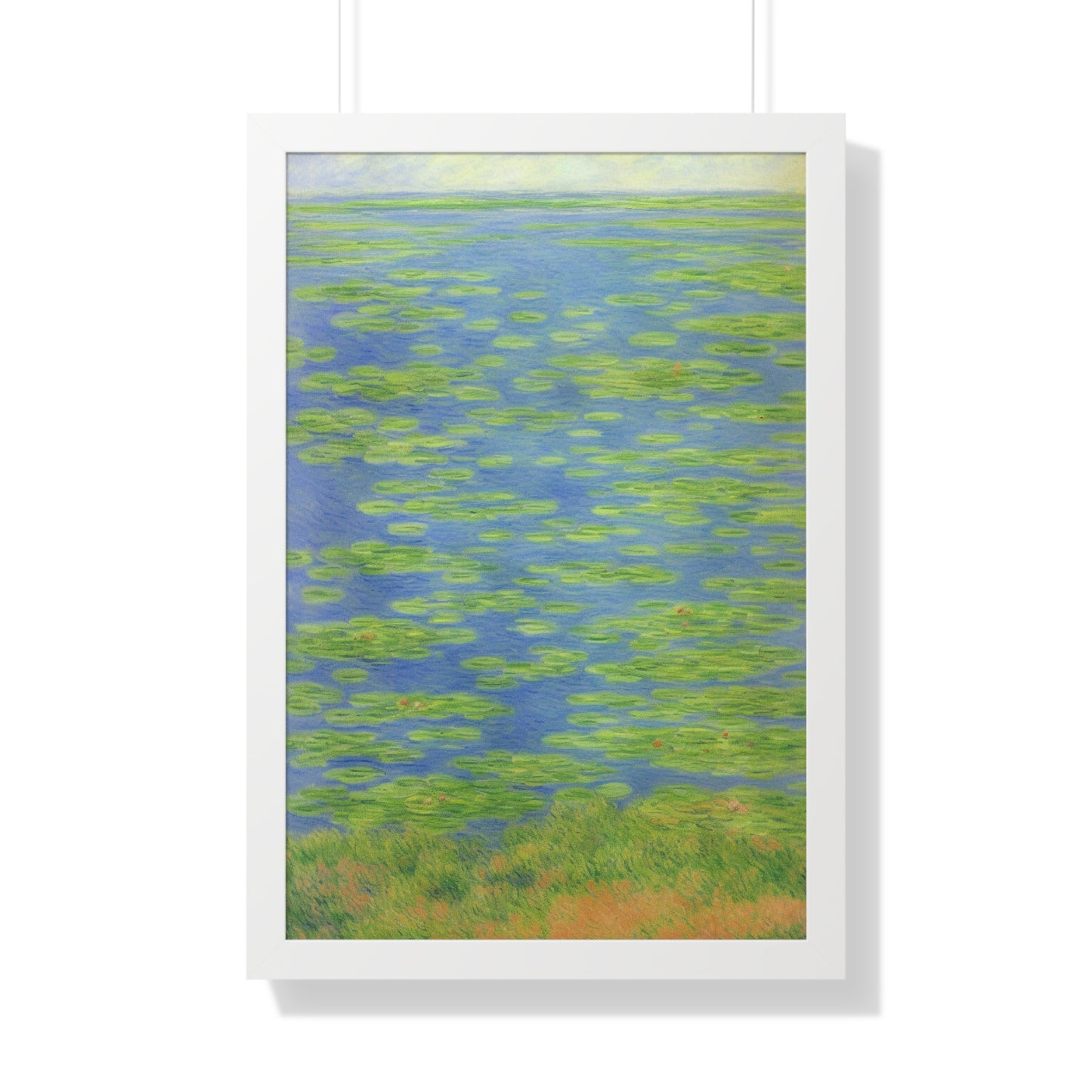 Coral Reef Landscape Claude Monet Style