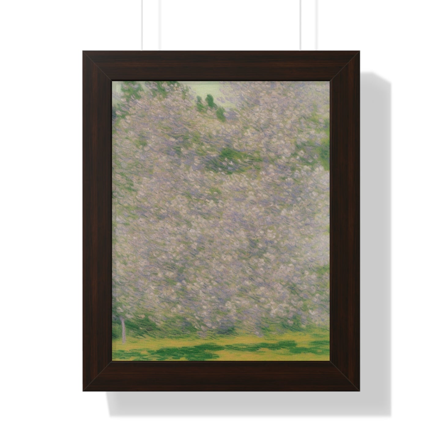 Cherry Blossom Grove Landscape Claude Monet Style