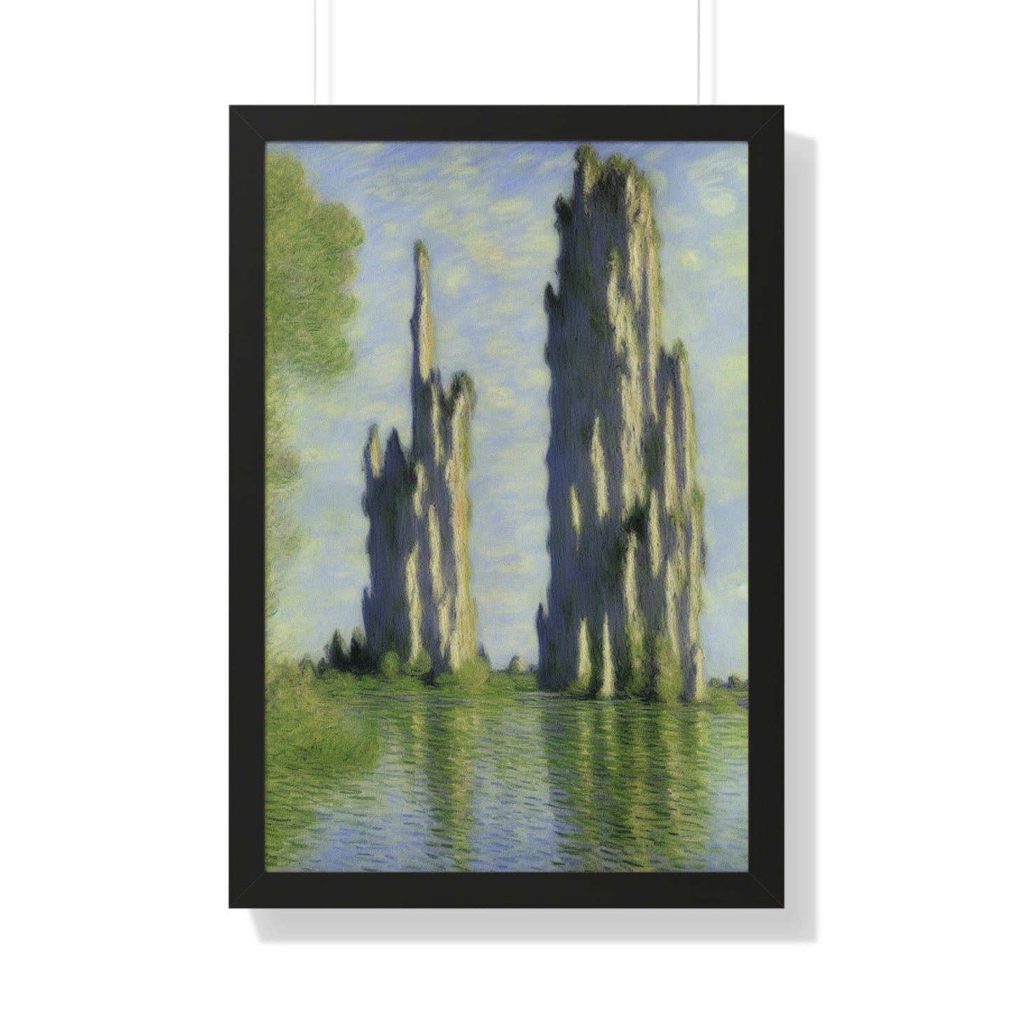 Tufa Tower Landscape Claude Monet Style