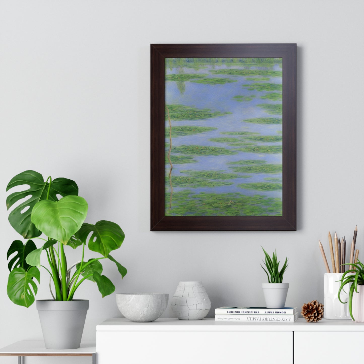 Mangrove Landscape Claude Monet Style