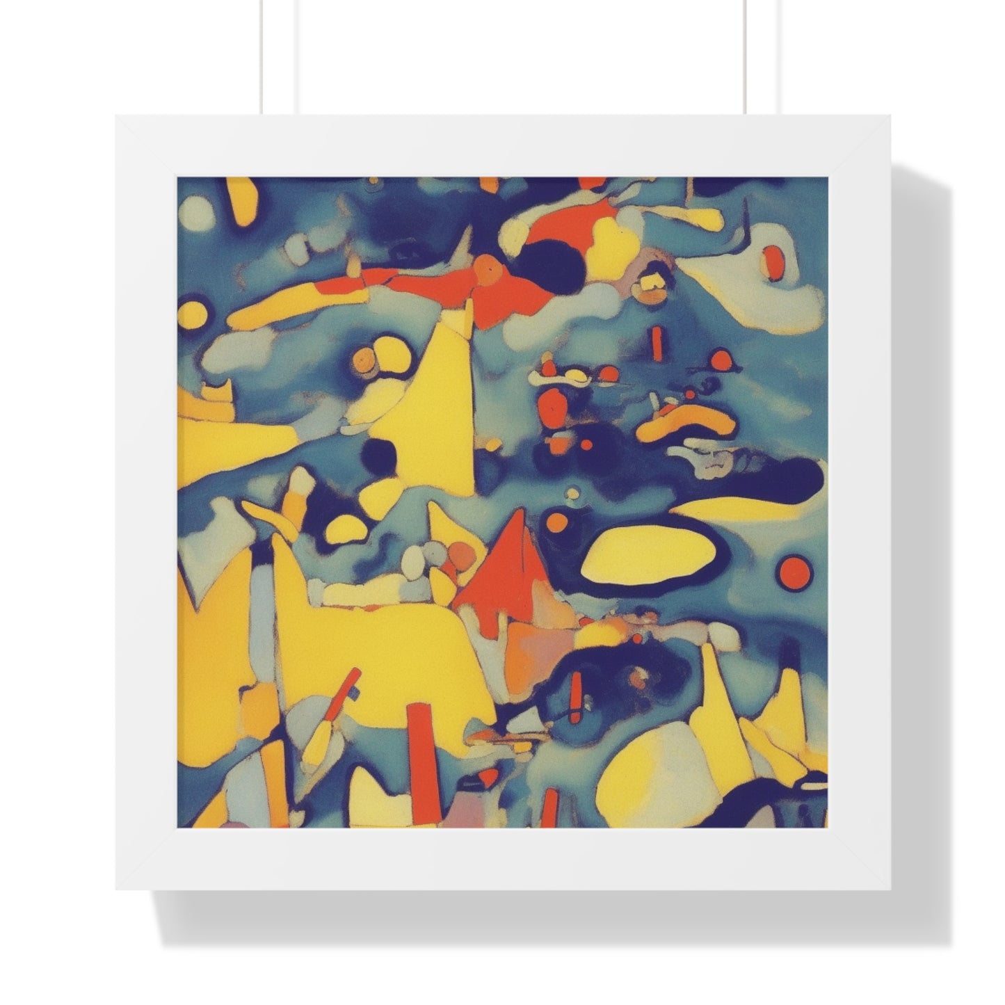 Archipelago Scene Wassily Kandinsky Style