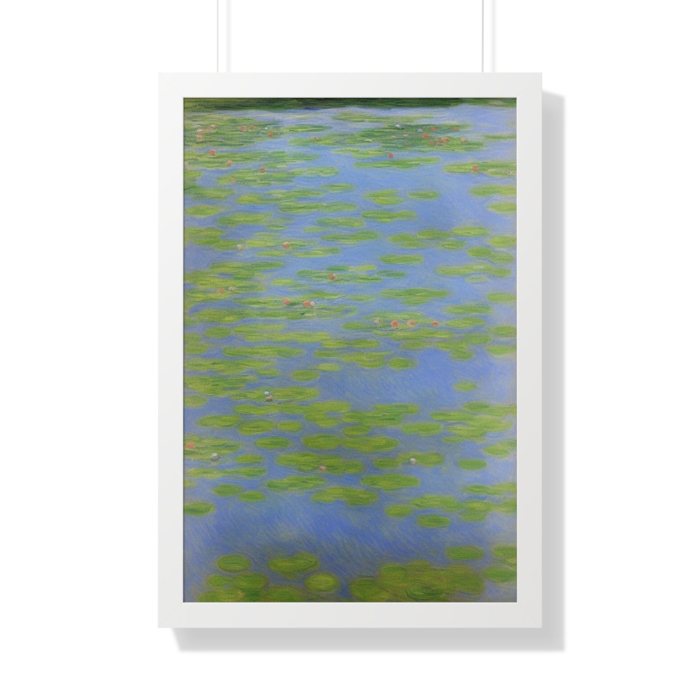 Tidal Pool Landscape Claude Monet Style