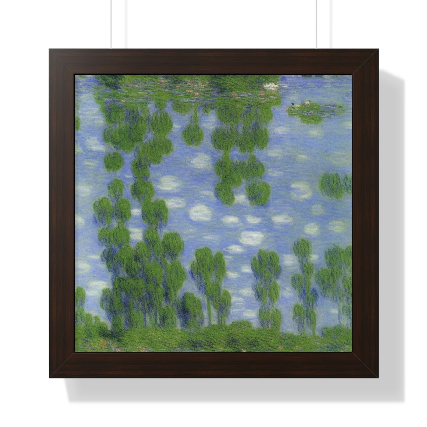 Island Scene Claude Monet Style