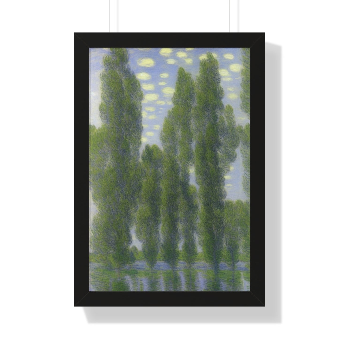 Trees Landscape Claude Monet Style