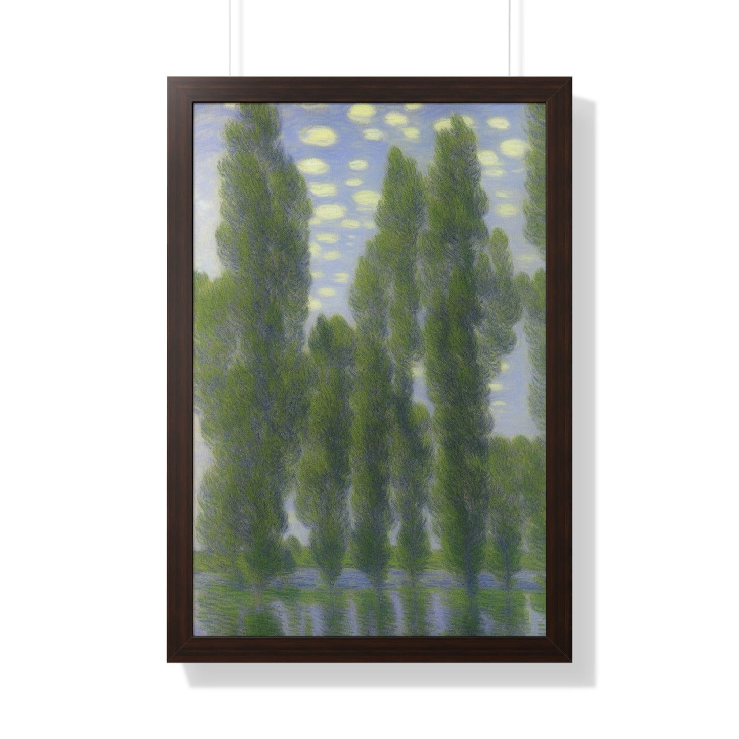 Trees Landscape Claude Monet Style