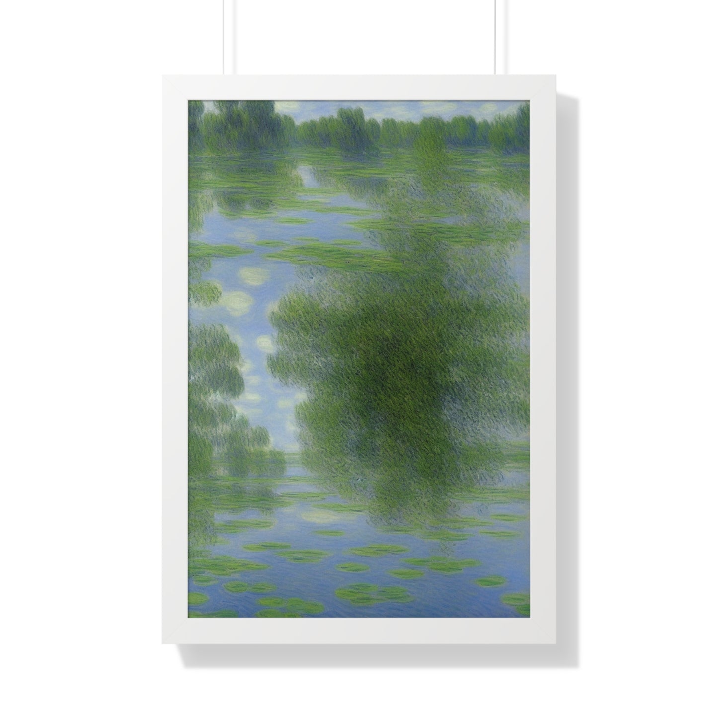 Mangrove Landscape Claude Monet Style