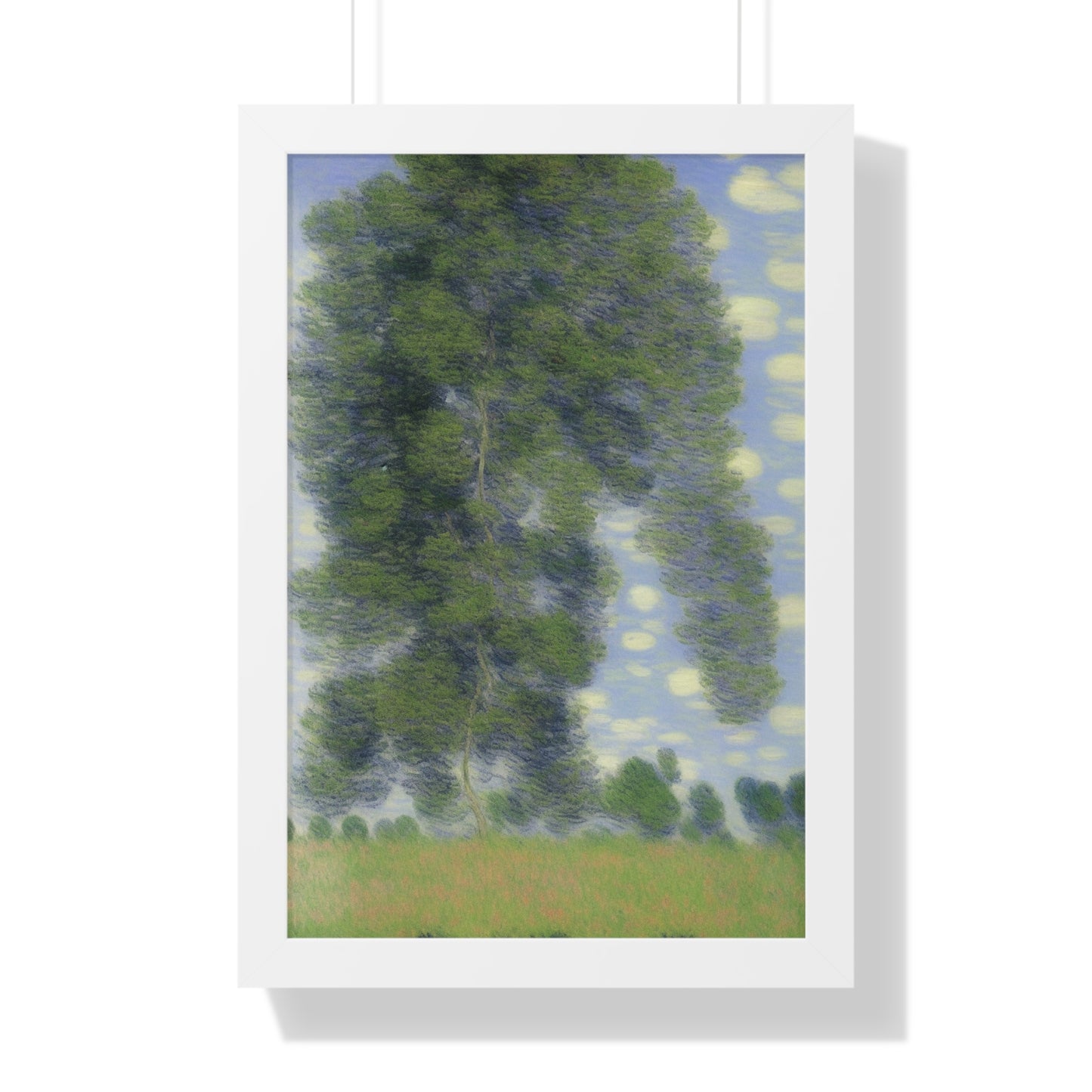 Tree Landscape Claude Monet Style