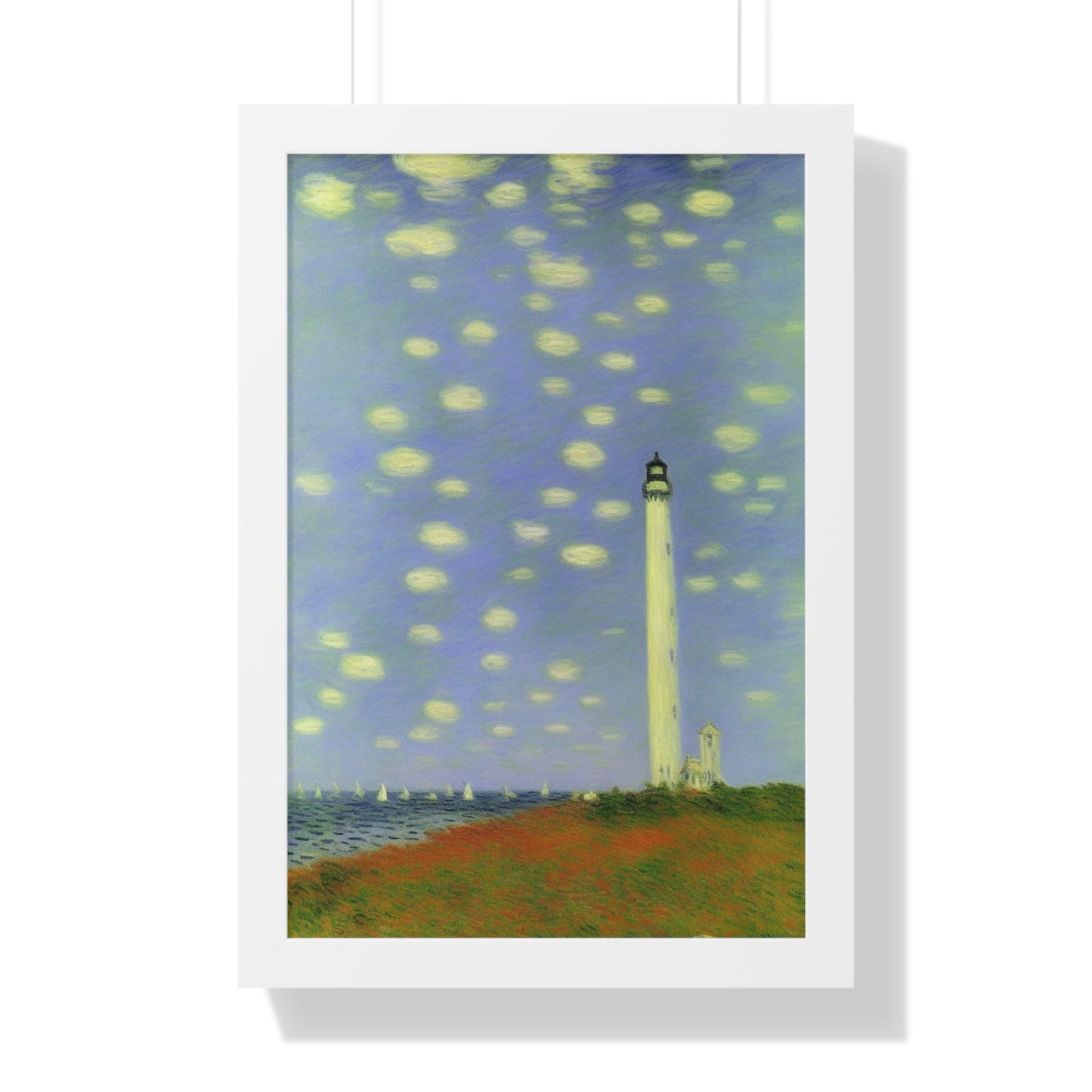 Light House Landscape Claude Monet Style