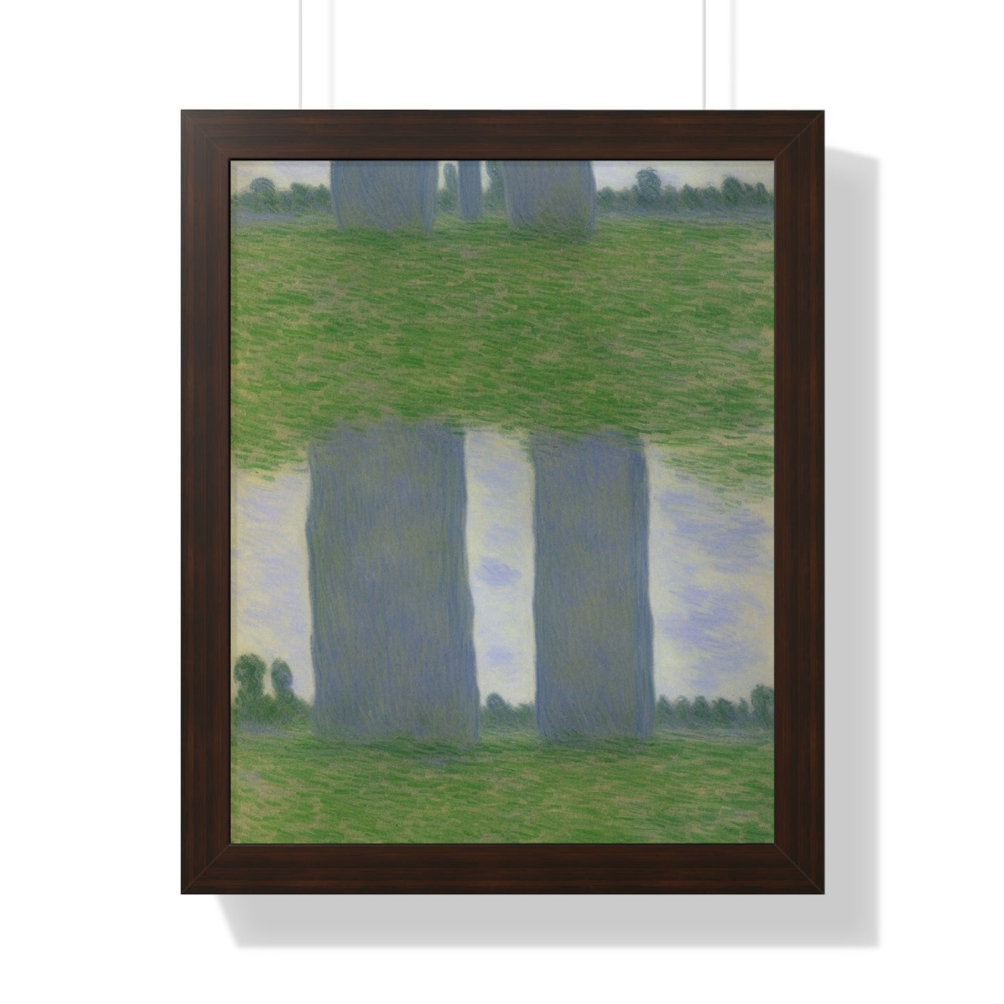 Monolith Landscape Claude Monet Style