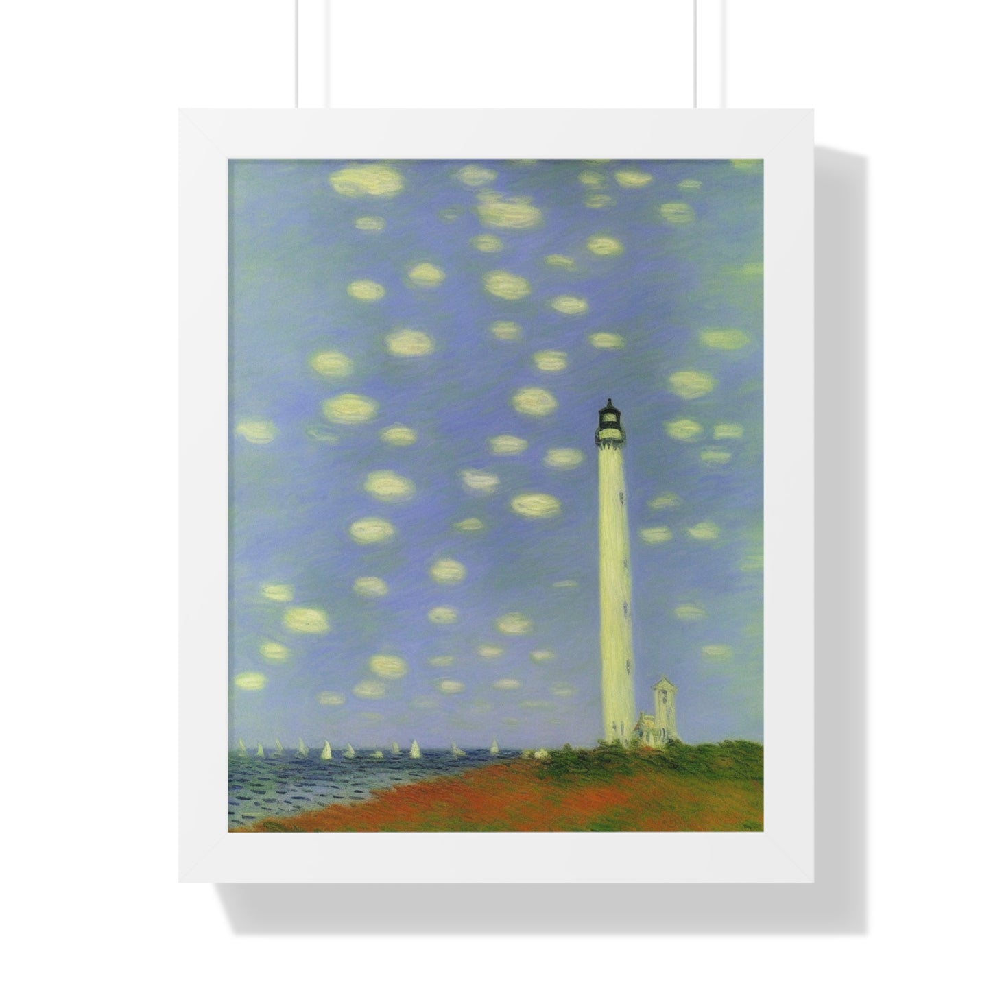 Light House Landscape Claude Monet Style