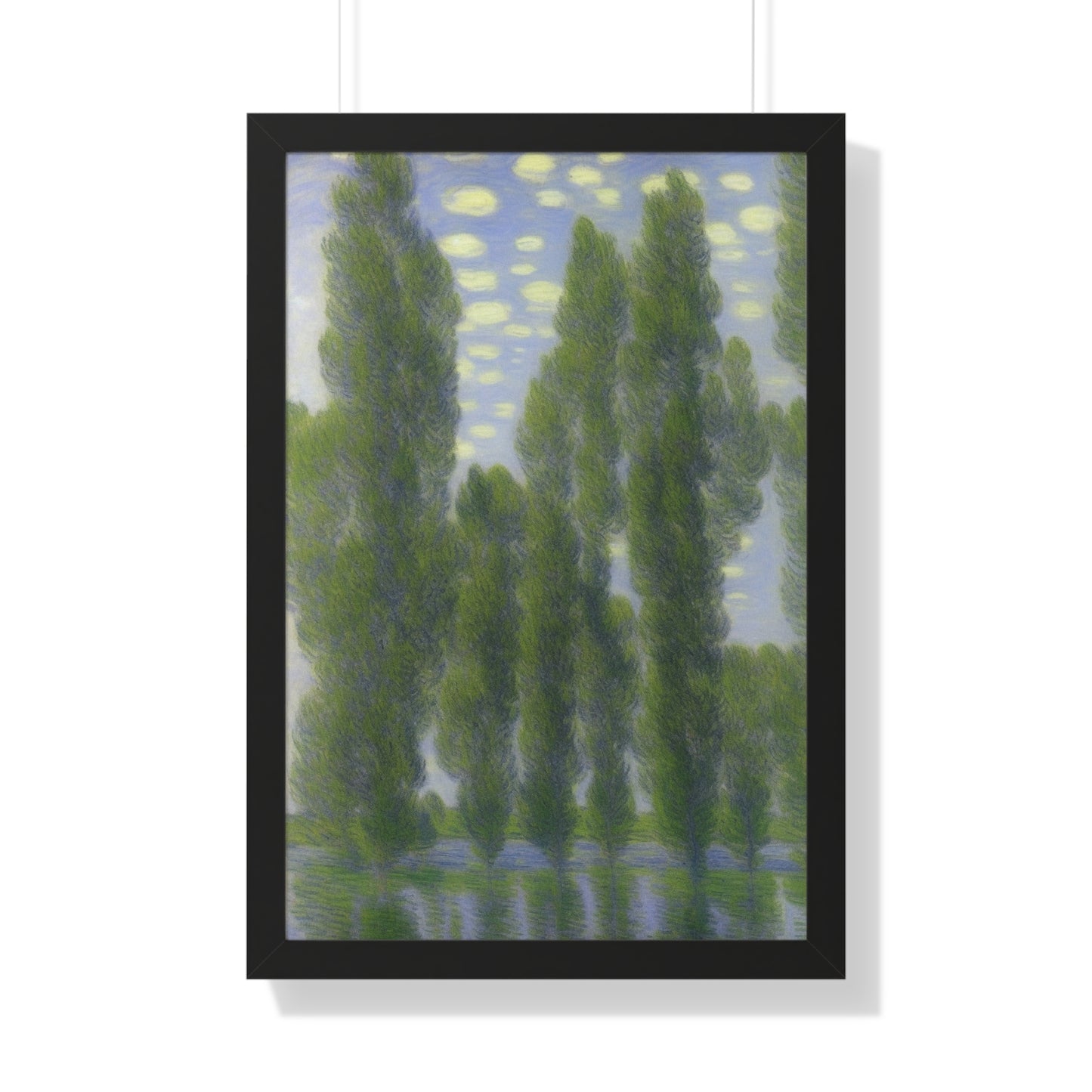 Trees Landscape Claude Monet Style