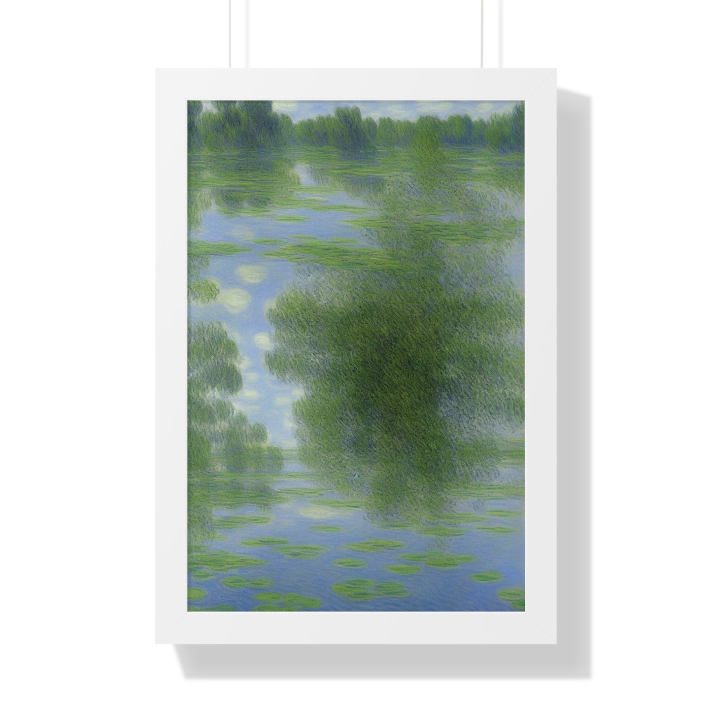 Mangrove Landscape Claude Monet Style