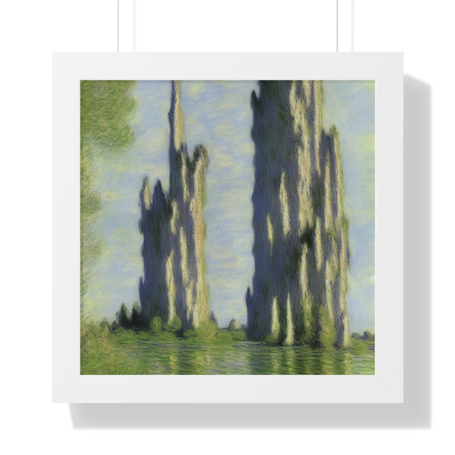 Tufa Tower Landscape Claude Monet Style