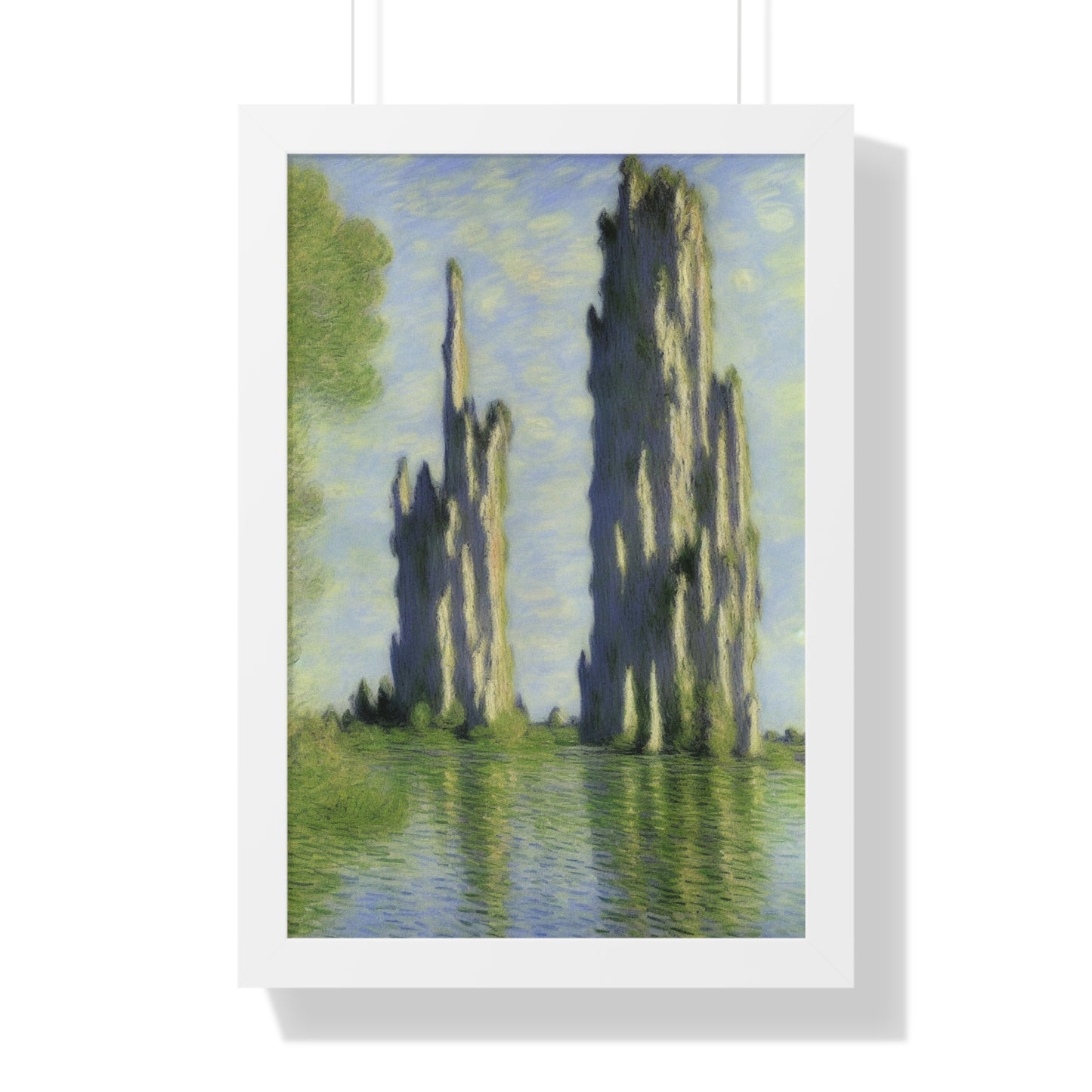 Tufa Tower Landscape Claude Monet Style