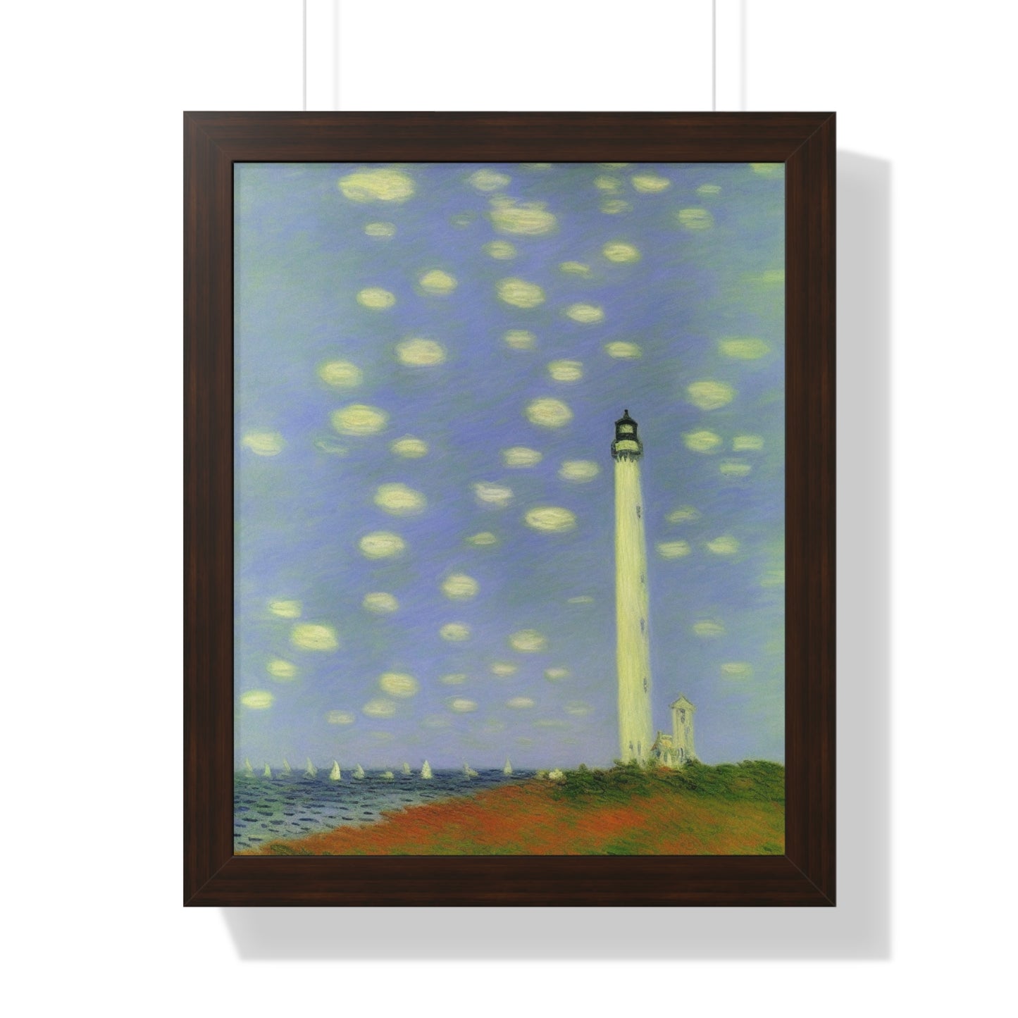 Light House Landscape Claude Monet Style