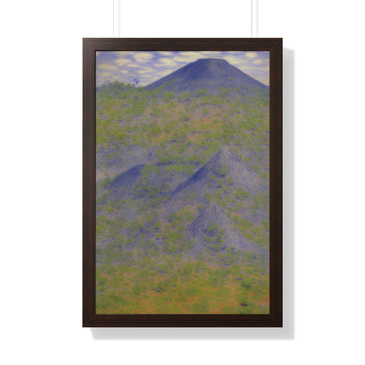 Cinder Cone Landscape Claude Monet Style