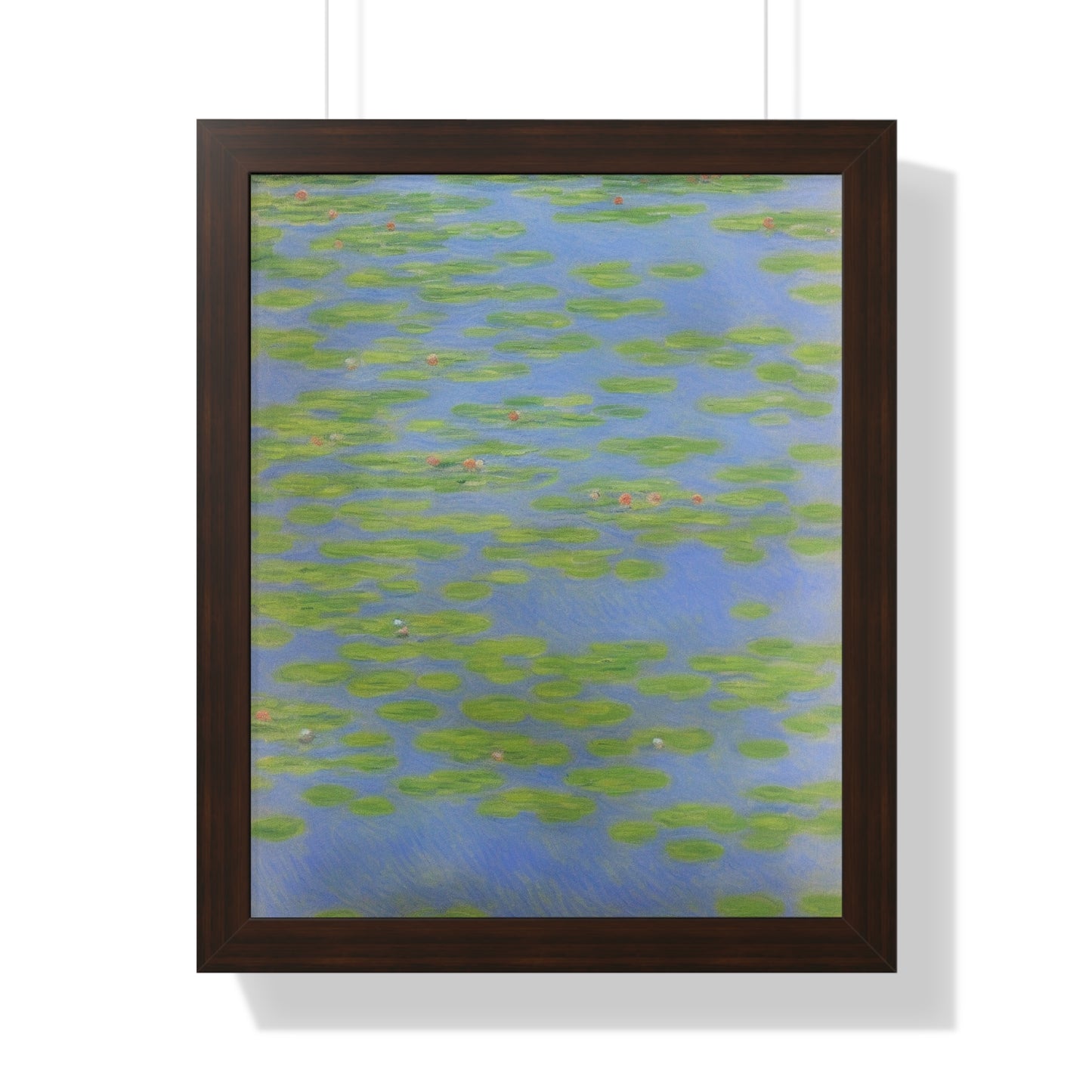 Tidal Pool Landscape Claude Monet Style