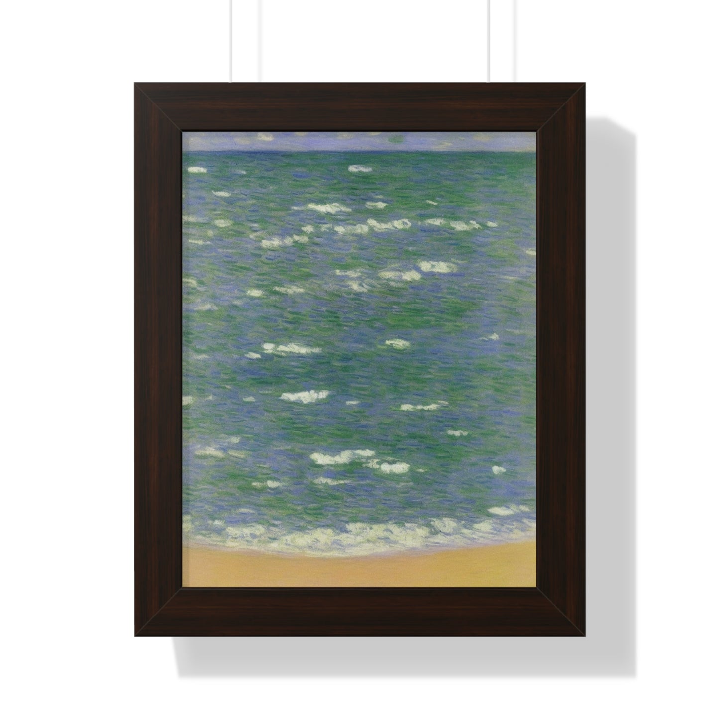 Beach Landscape Claude Monet Style