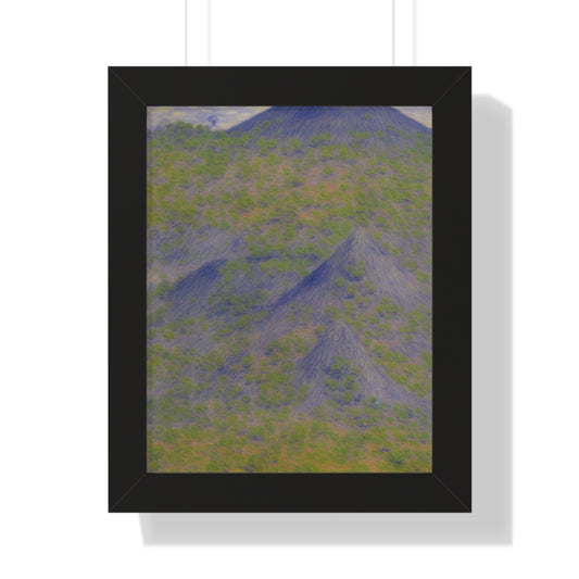 Cinder Cone Landscape Claude Monet Style