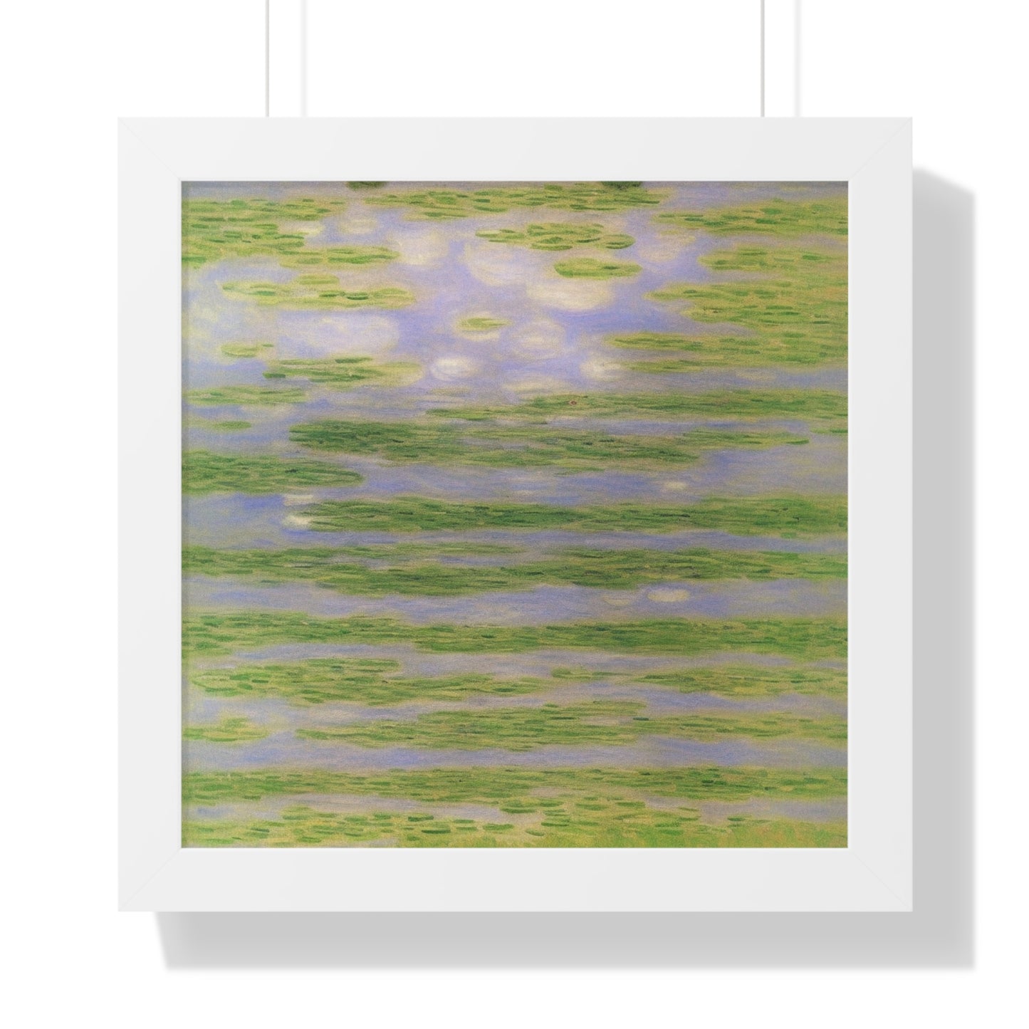 Floodplain Scene Claude Monet Style