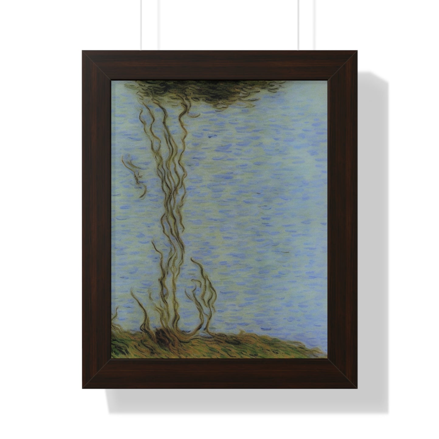 Driftwood Scene Claude Monet Style