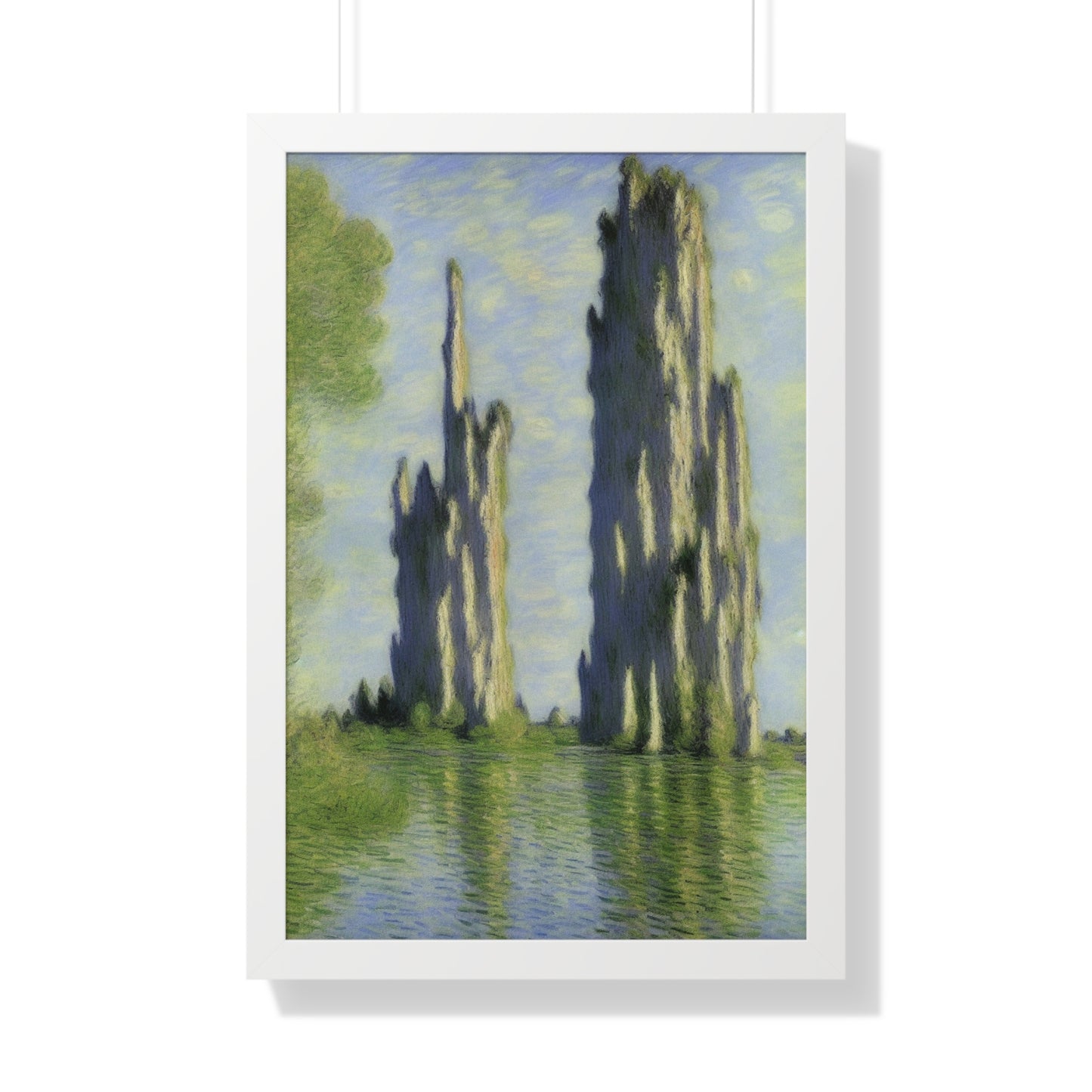 Tufa Tower Landscape Claude Monet Style