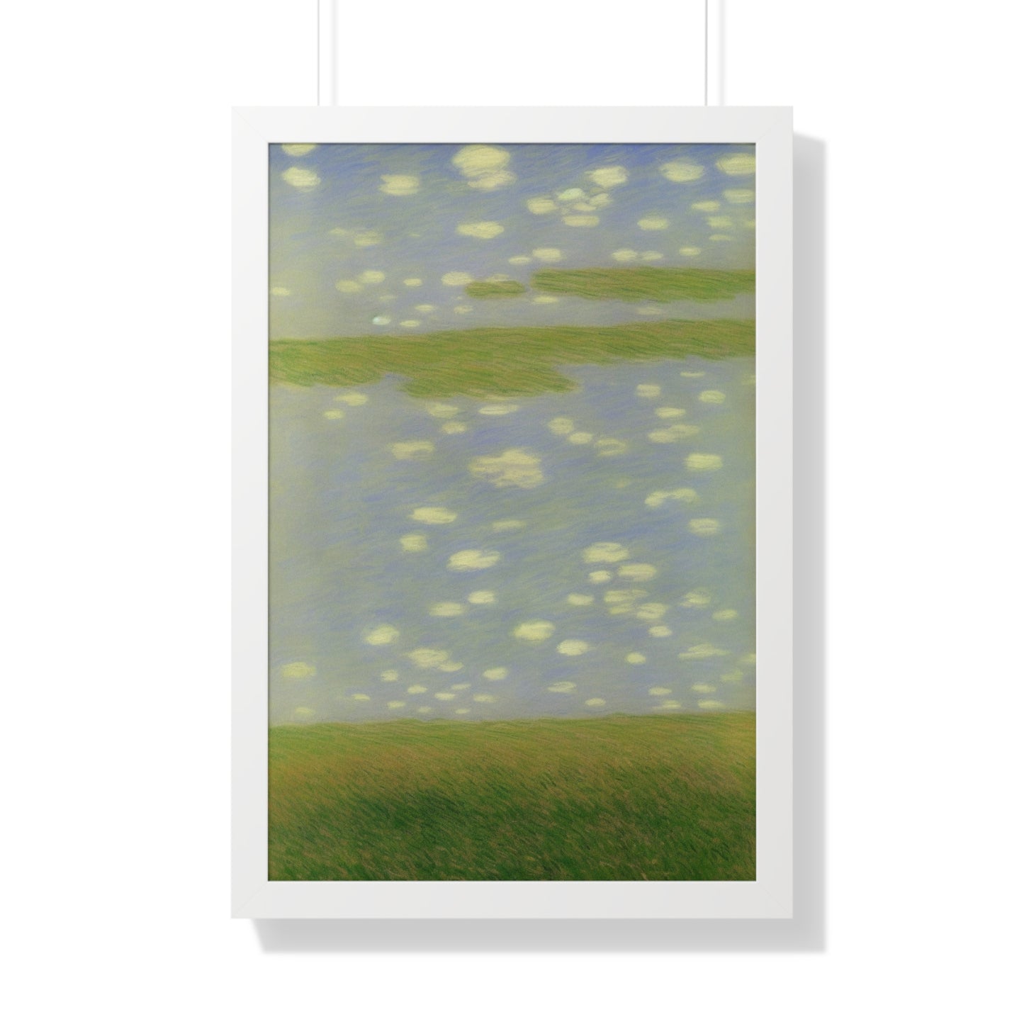 Grassland Scene Claude Monet Style