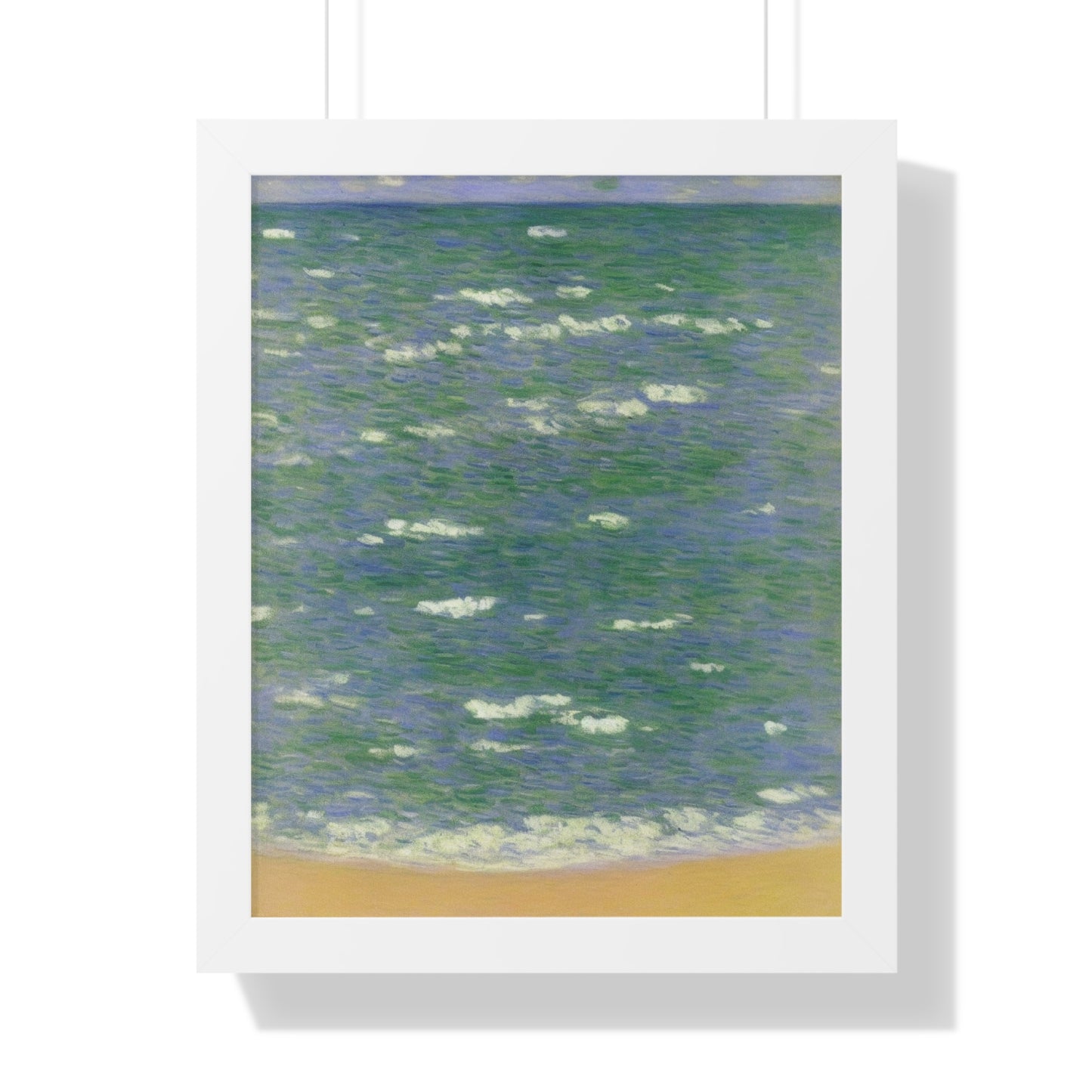 Beach Landscape Claude Monet Style