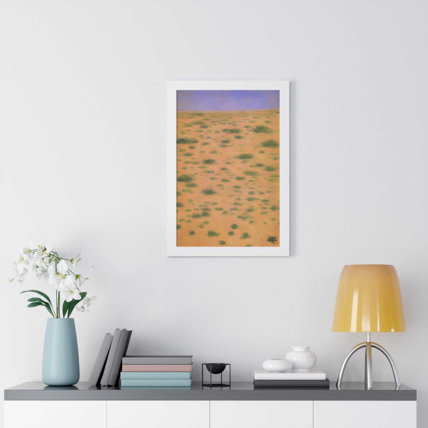 Desert Scene Claude Monet Style