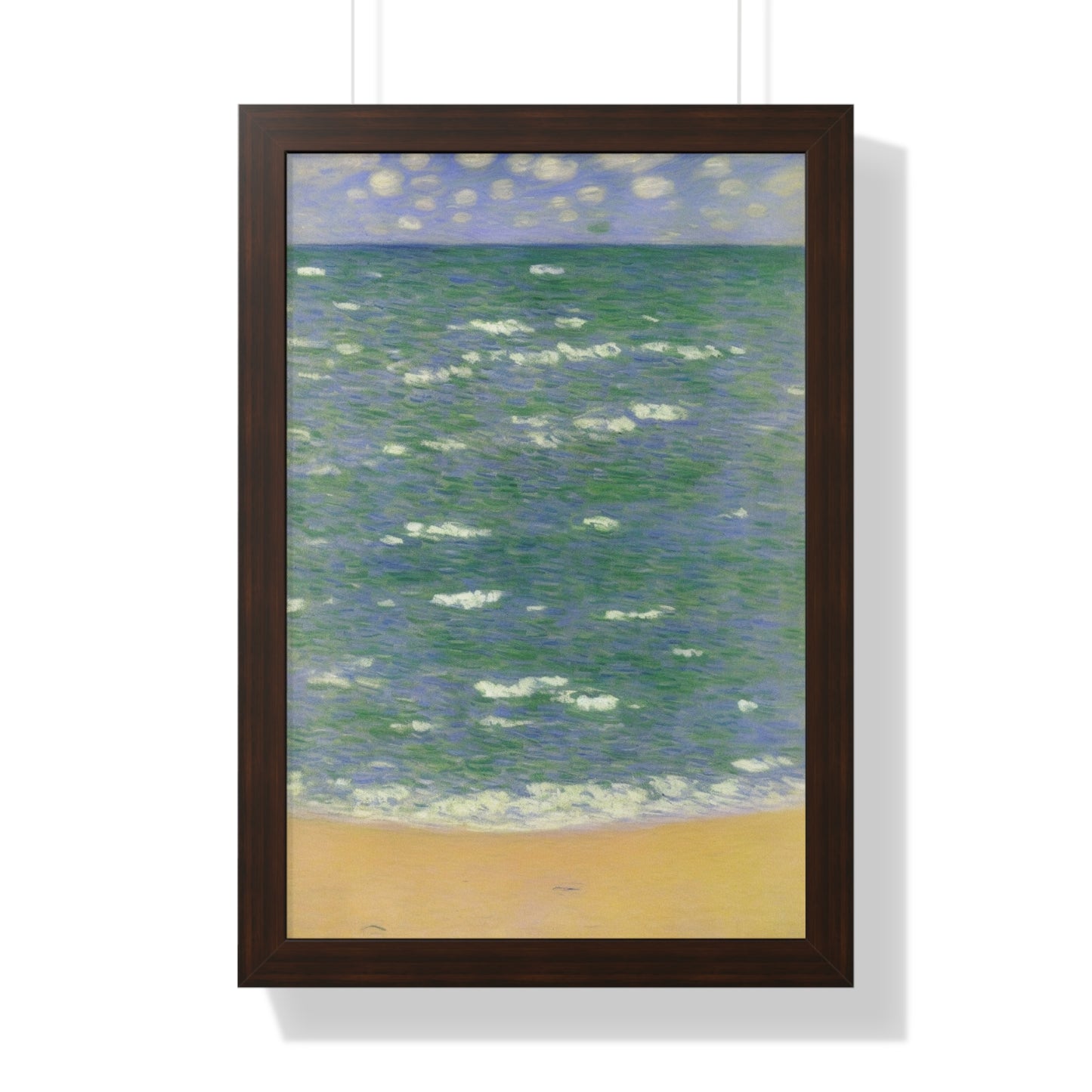 Beach Landscape Claude Monet Style