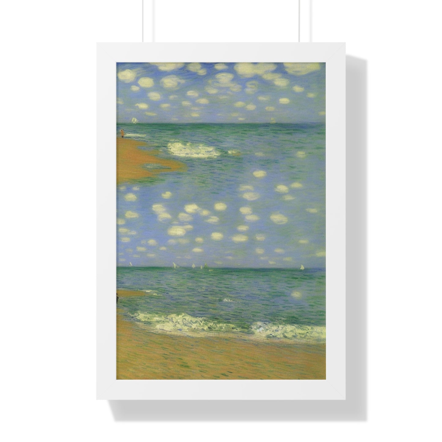 Beach Landscape Claude Monet Style