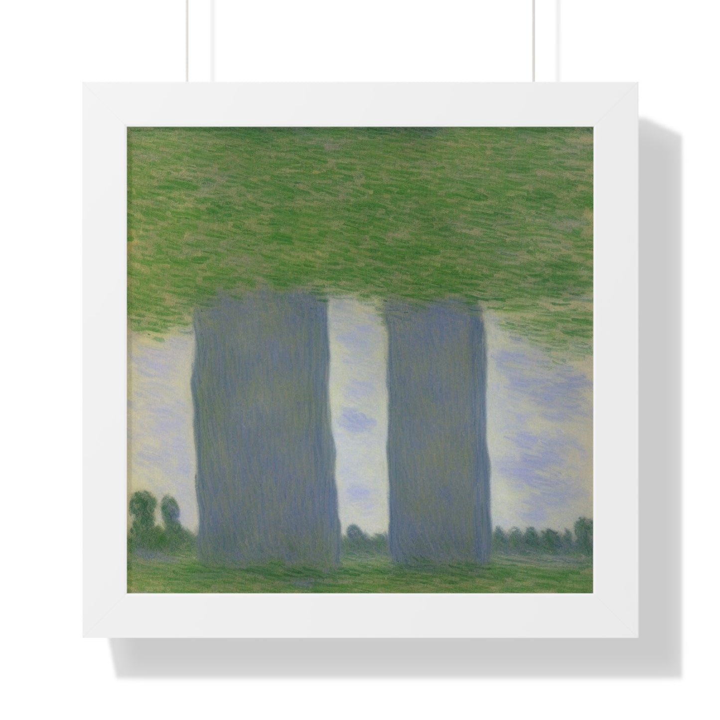 Monolith Landscape Claude Monet Style