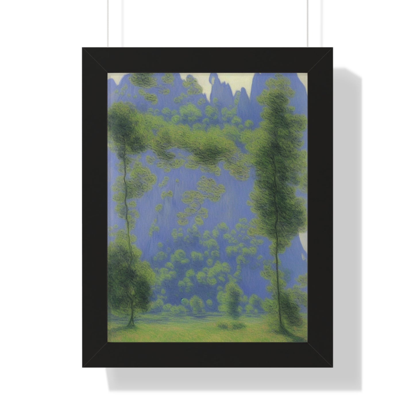 Karst Landscape Claude Monet Style