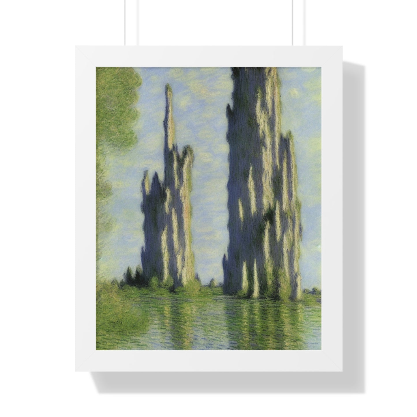 Tufa Tower Landscape Claude Monet Style