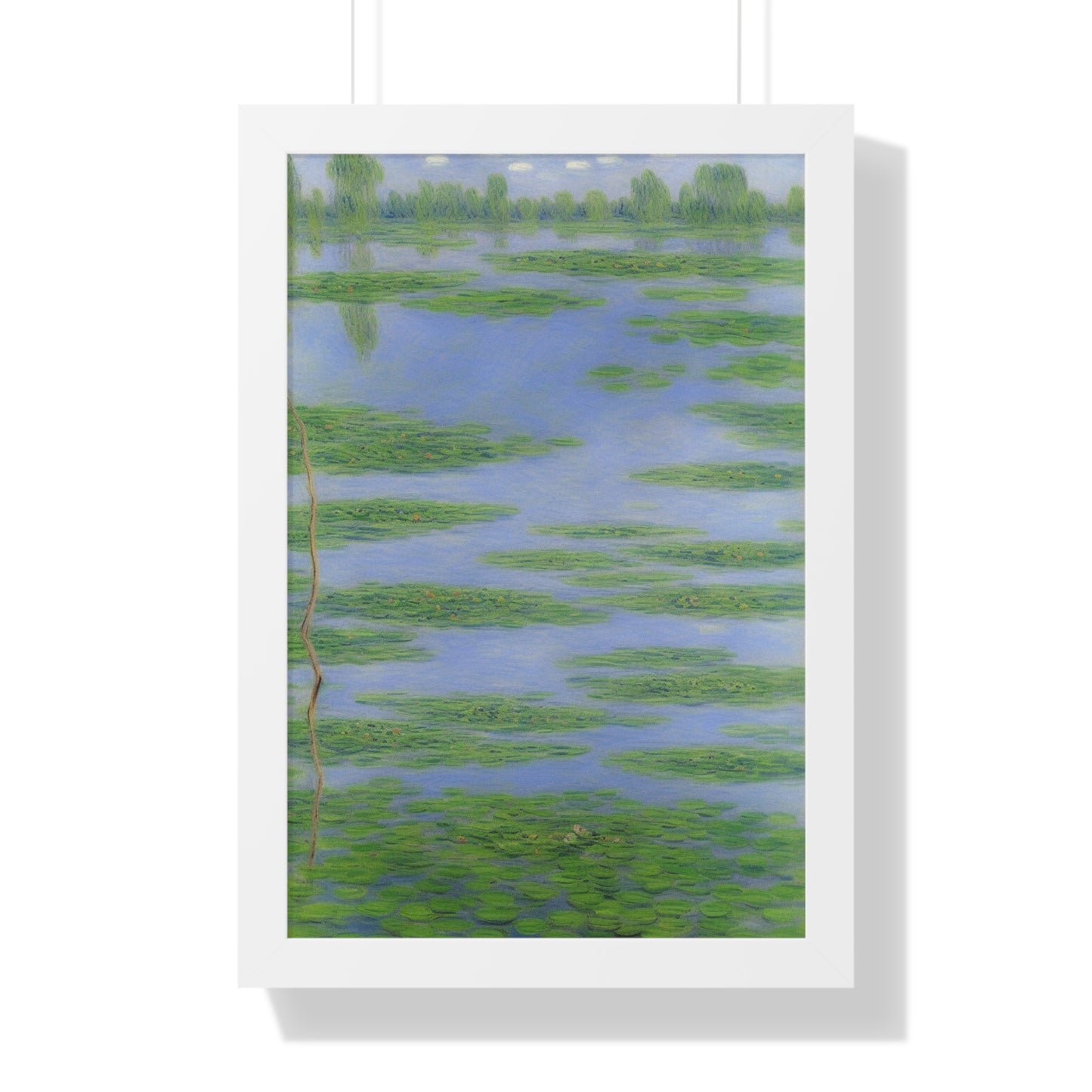 Mangrove Landscape Claude Monet Style