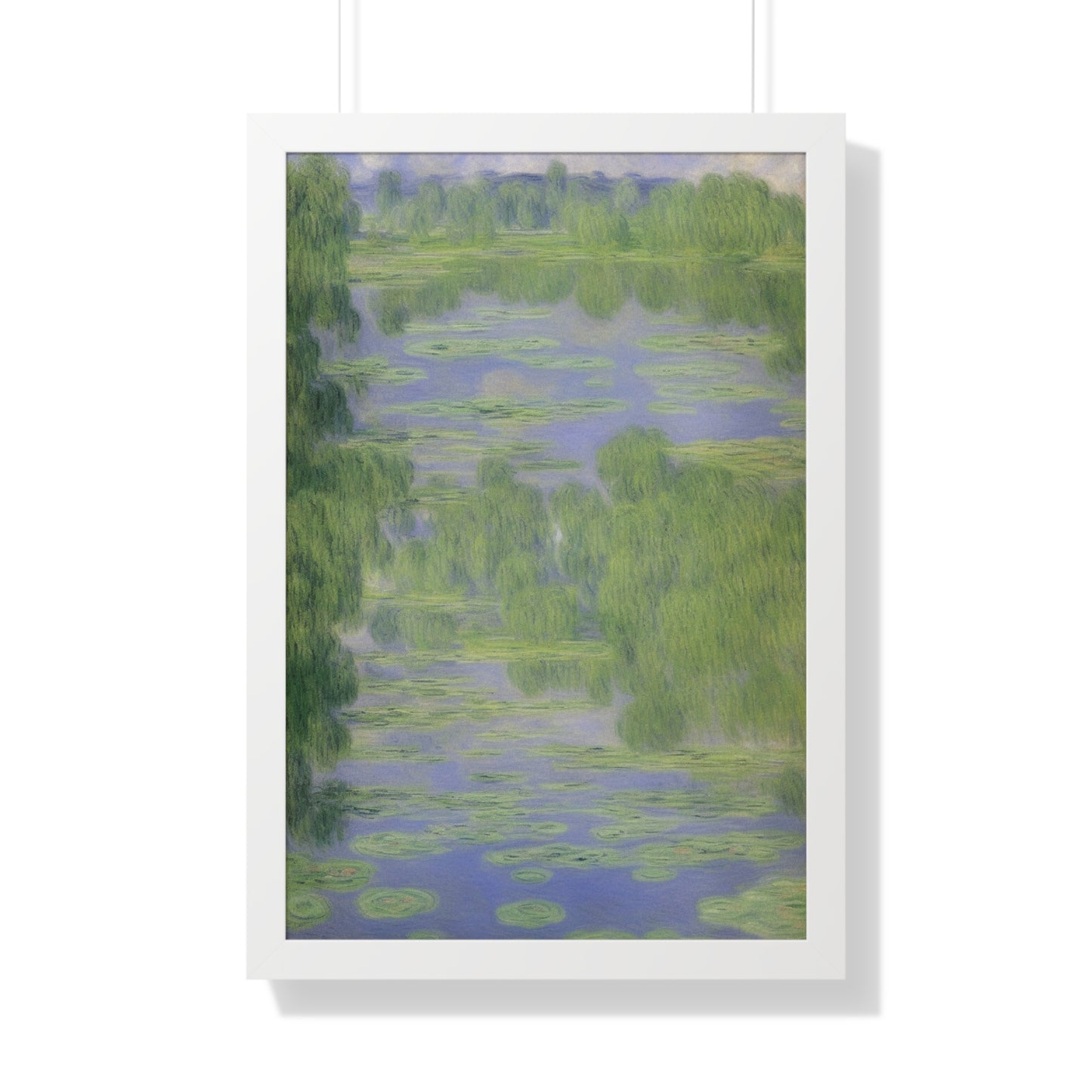 Hot Spring Landscape Claude Monet Style