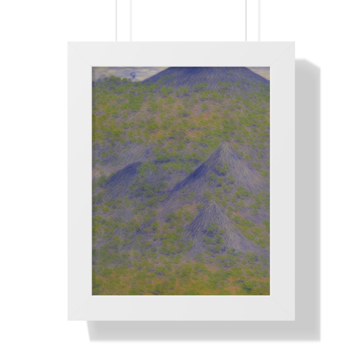 Cinder Cone Landscape Claude Monet Style