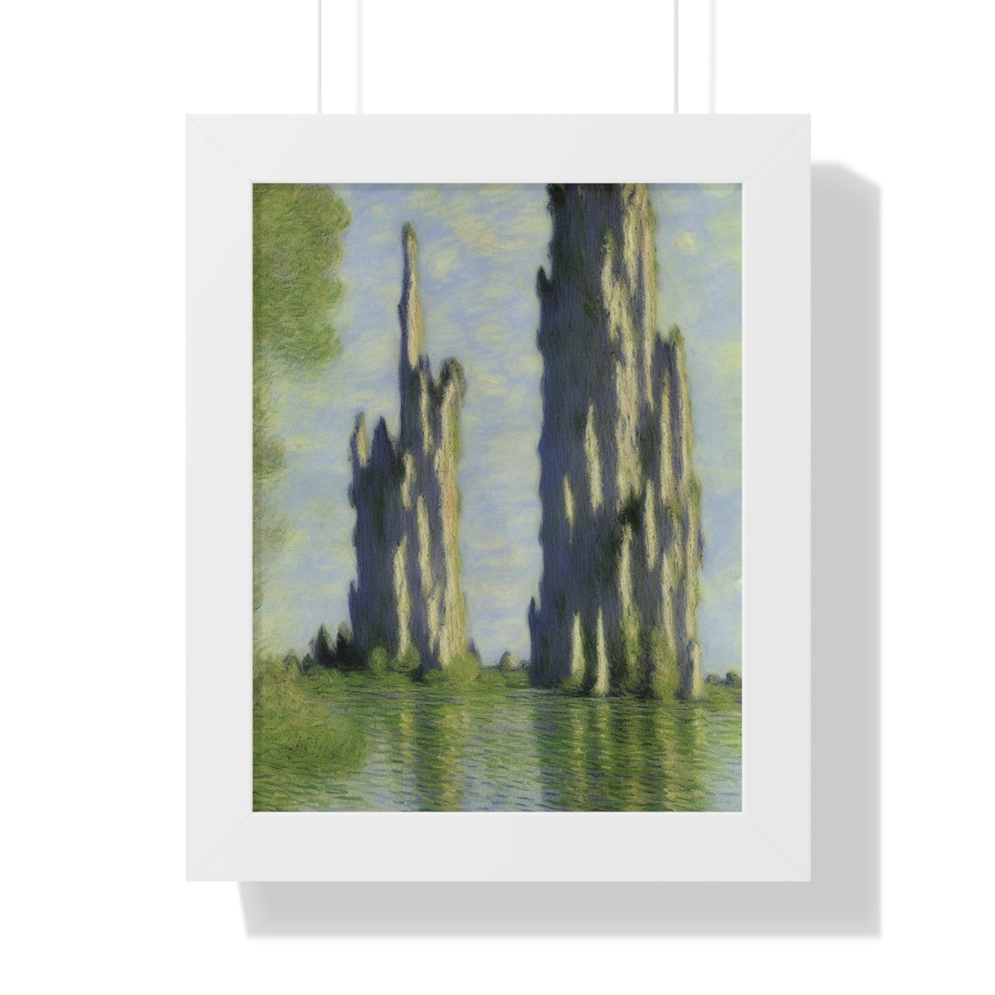 Tufa Tower Landscape Claude Monet Style