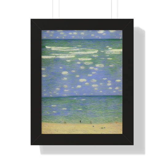 Beach Landscape Claude Monet Style