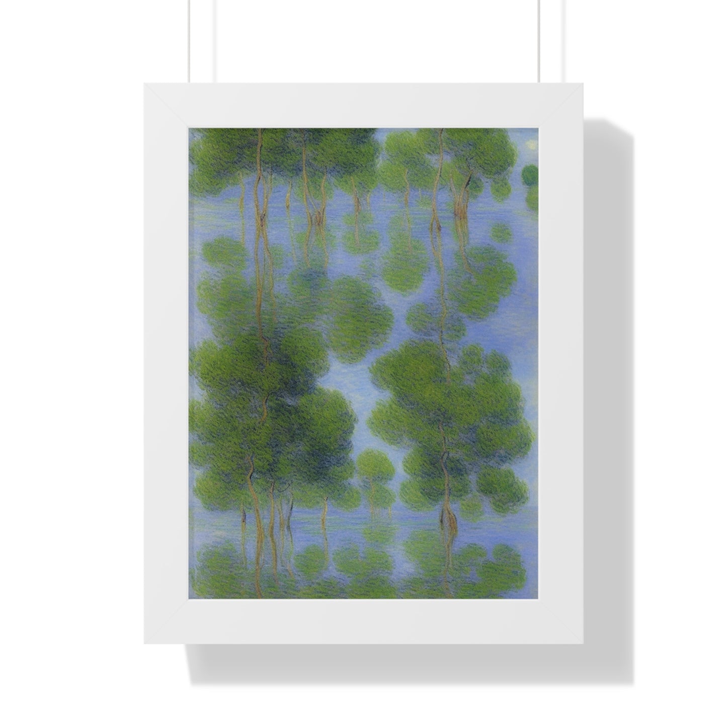 Mangrove Landscape Claude Monet Style