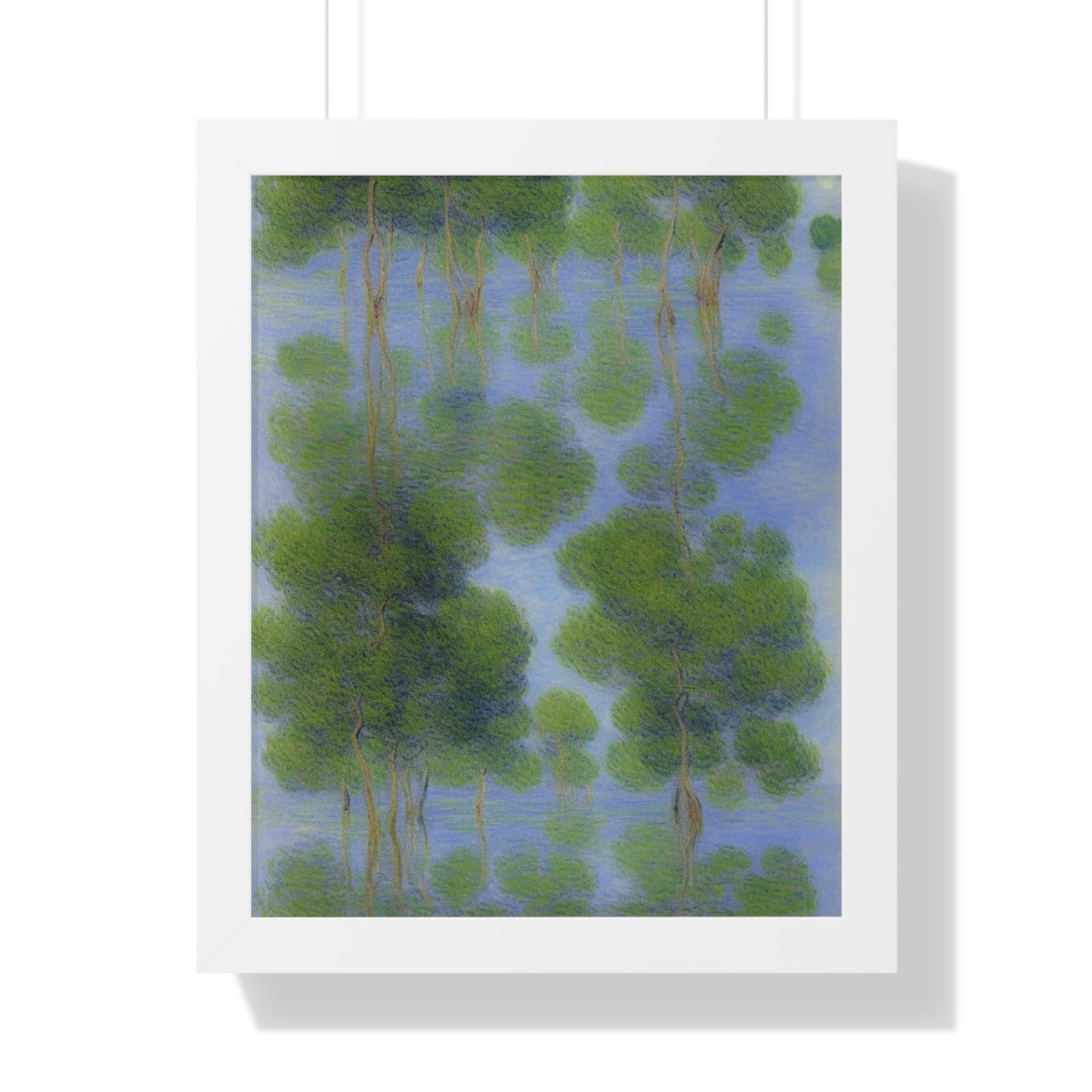 Mangrove Landscape Claude Monet Style