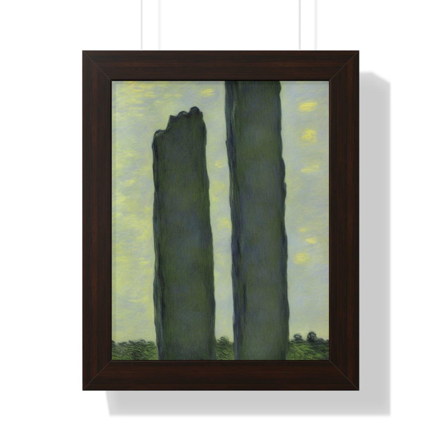 Monolith Landscape Claude Monet Style