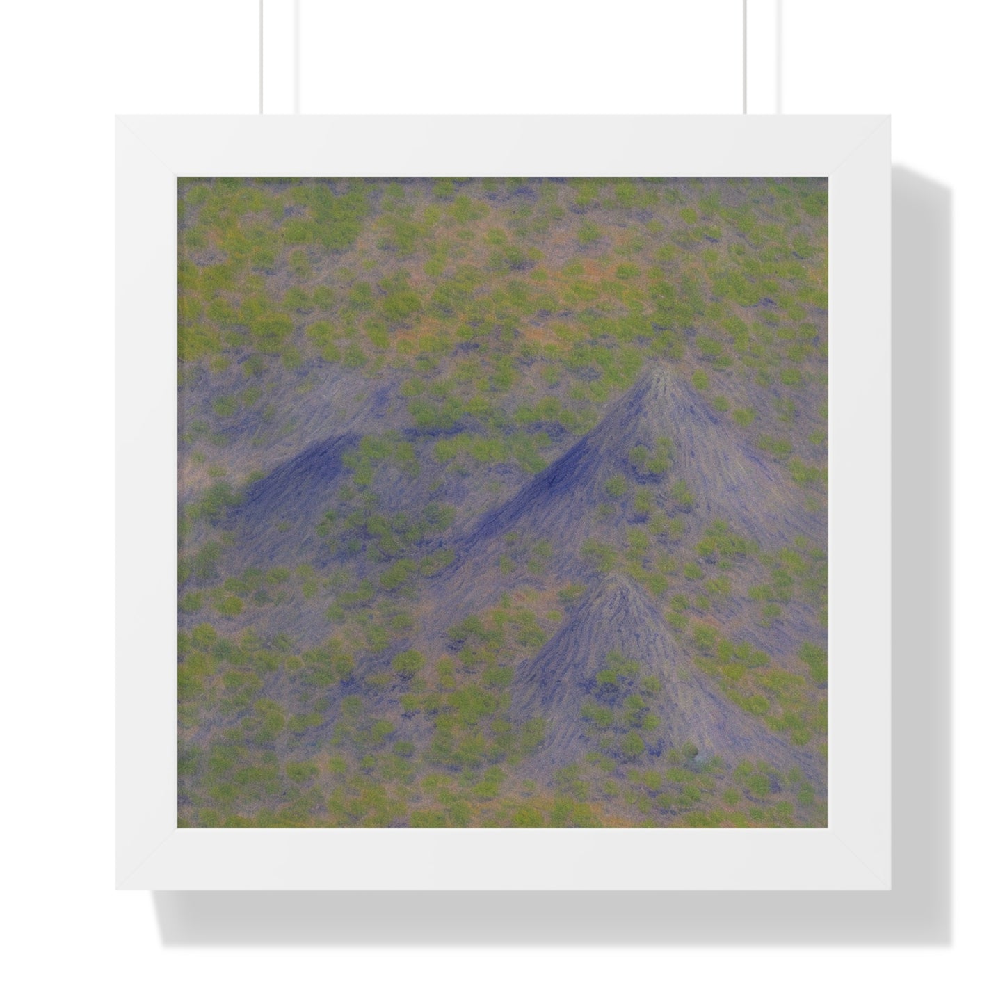 Cinder Cone Landscape Claude Monet Style