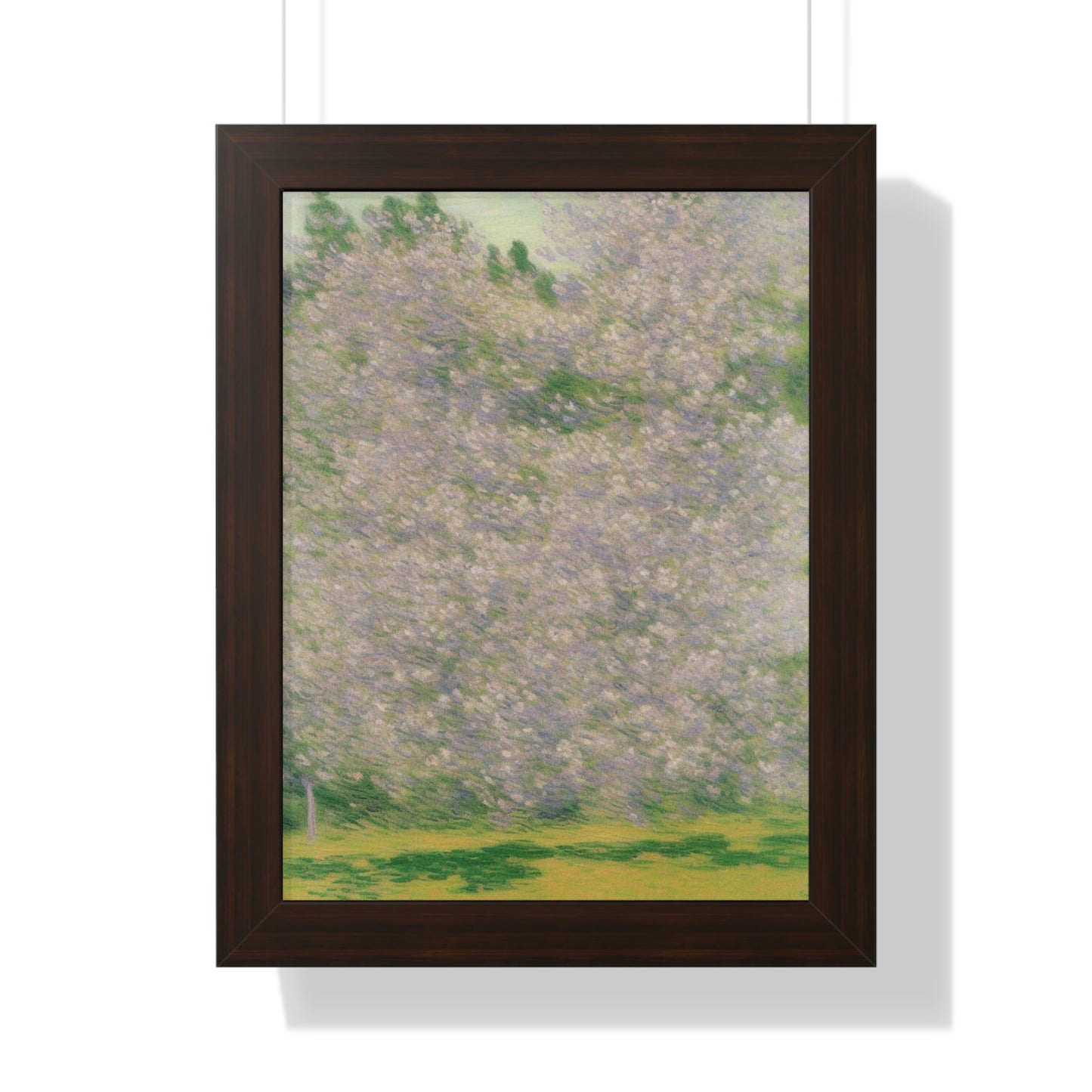 Cherry Blossom Grove Landscape Claude Monet Style