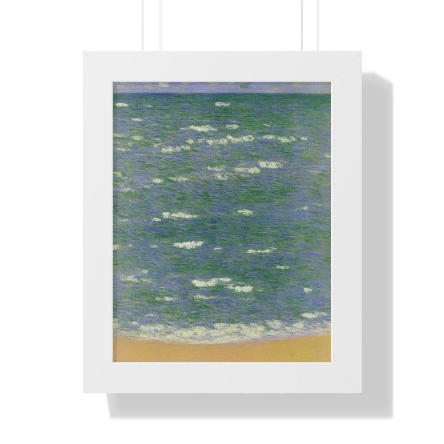 Beach Landscape Claude Monet Style